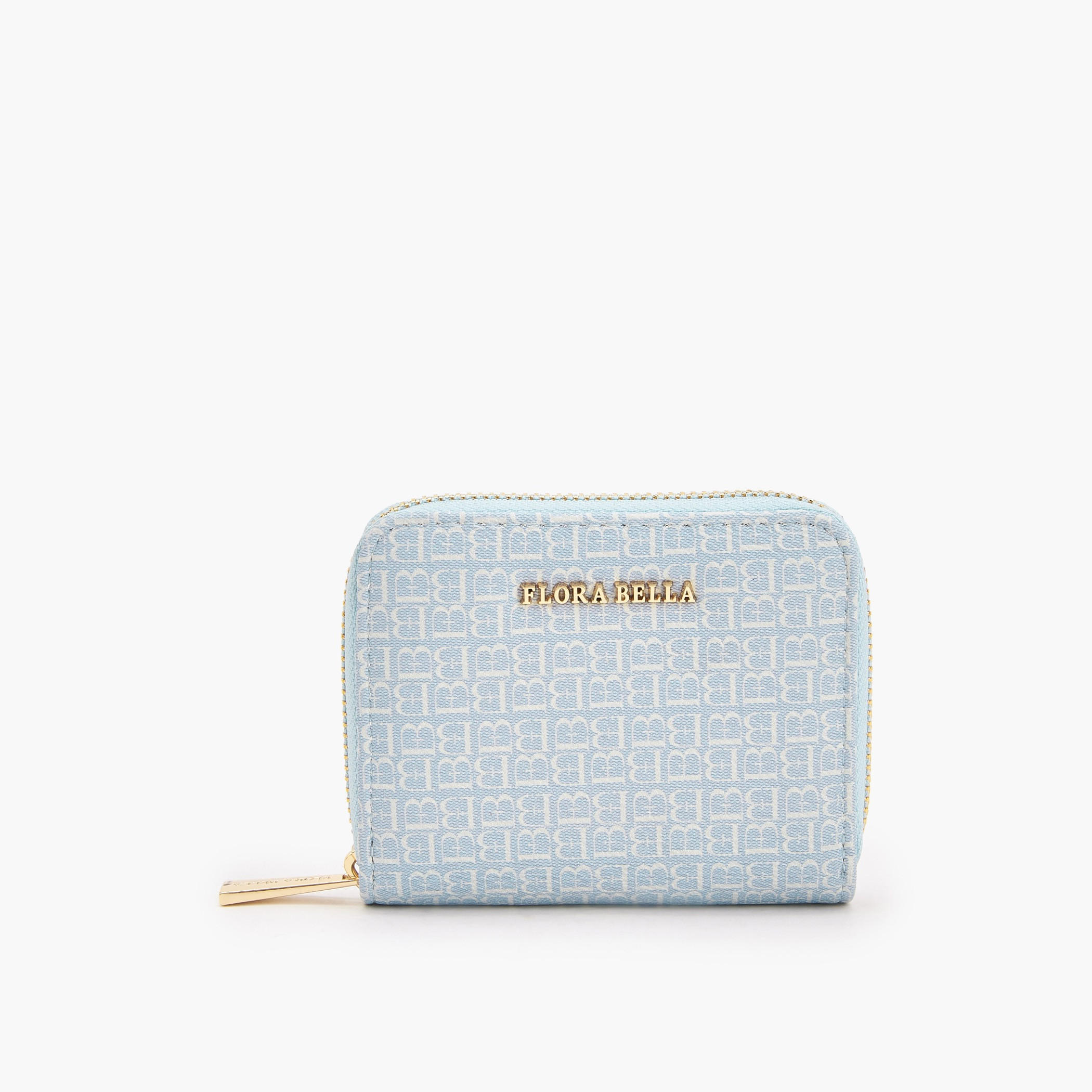Flora Bella Monogram Print Zip Around Wallet-women-bagsandwallets-wallets-image-1