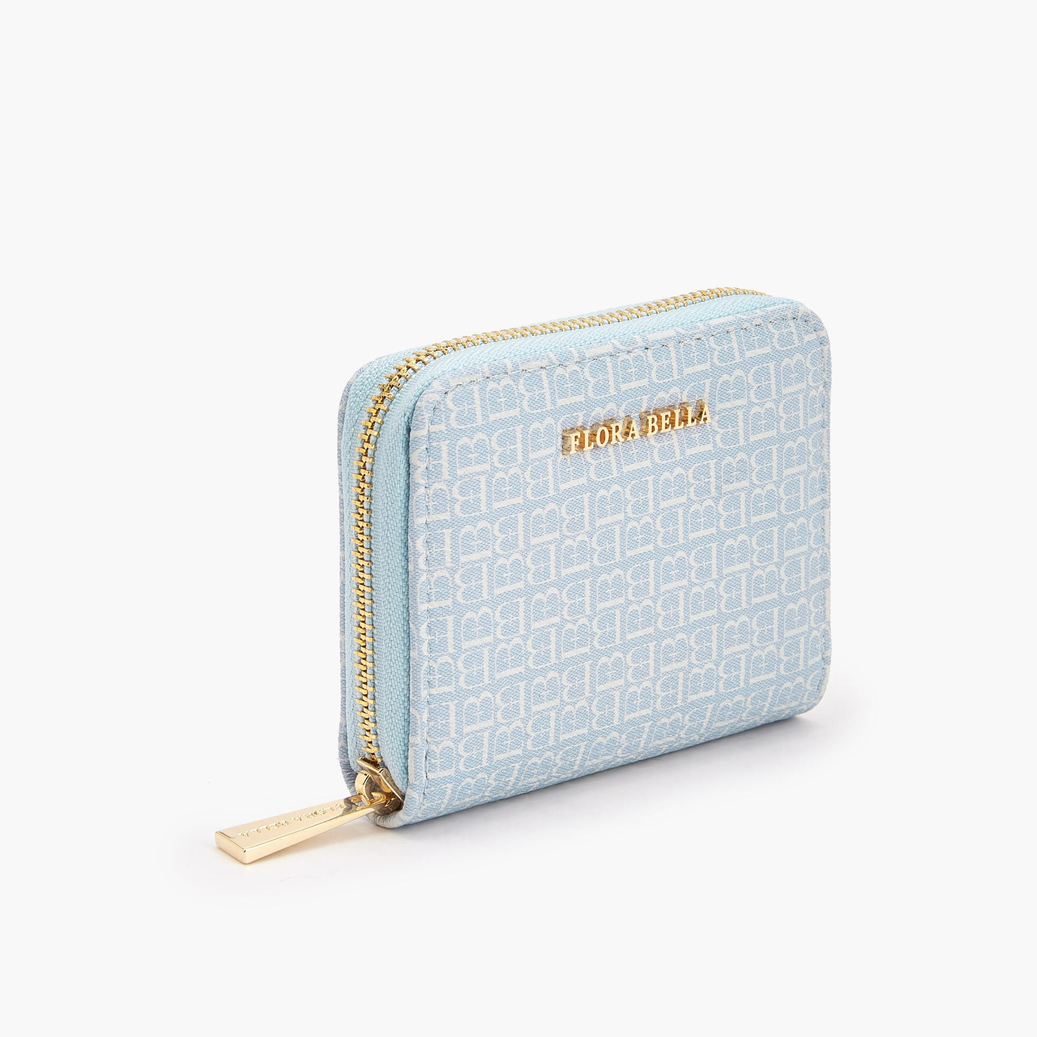 Flora Bella Monogram Print Zip Around Wallet-women-bagsandwallets-wallets-image-2
