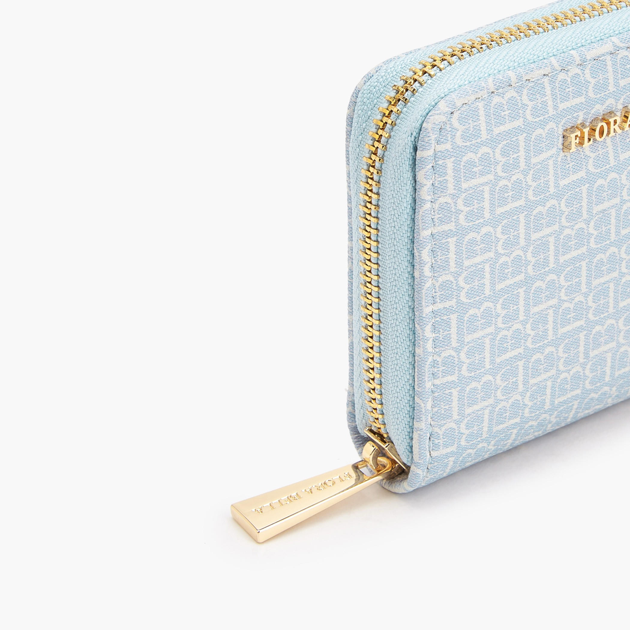 Flora Bella Monogram Print Zip Around Wallet-women-bagsandwallets-wallets-image-3