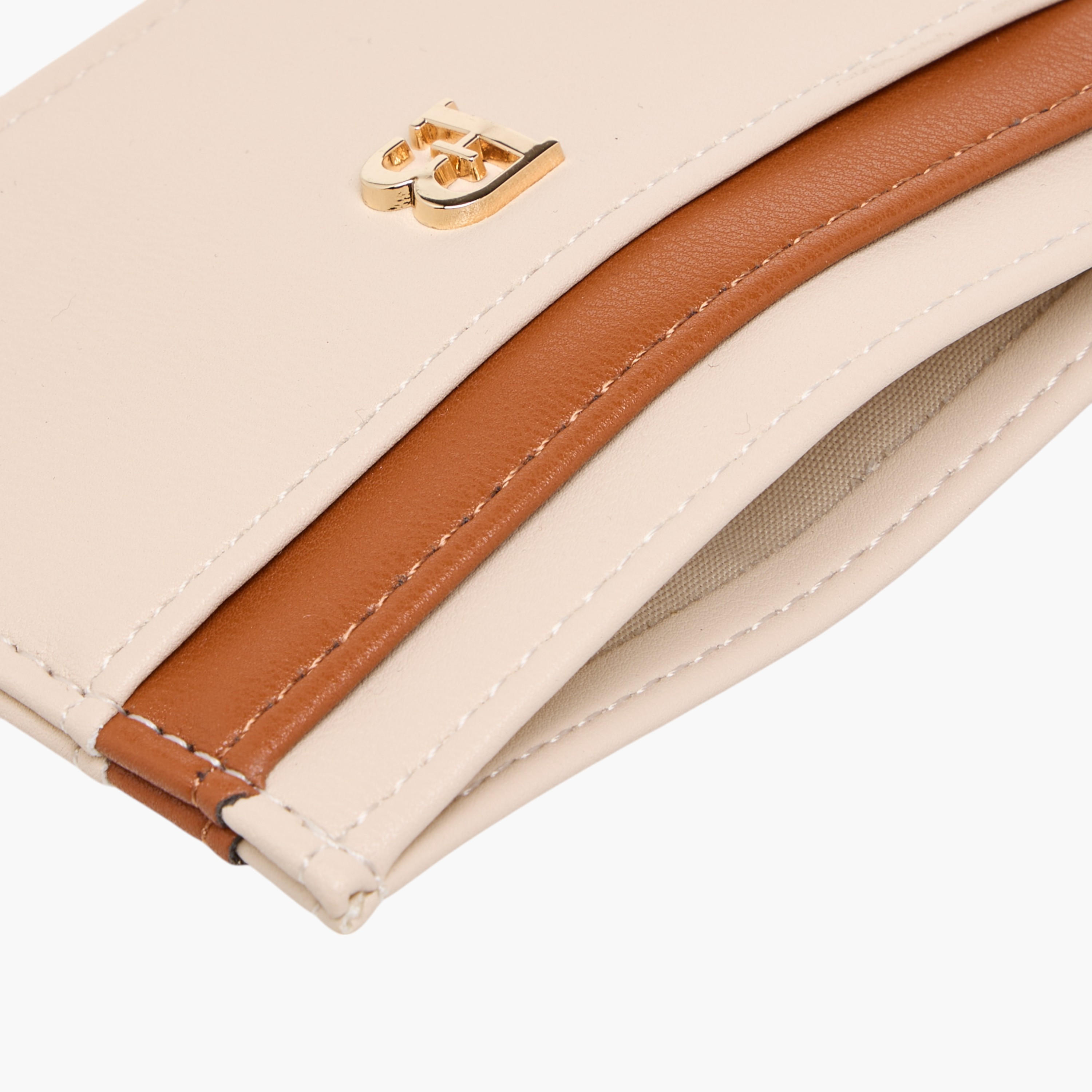 Flora Bella Solid Card Holder with Open Top-women-bagsandwallets-wallets-image-3