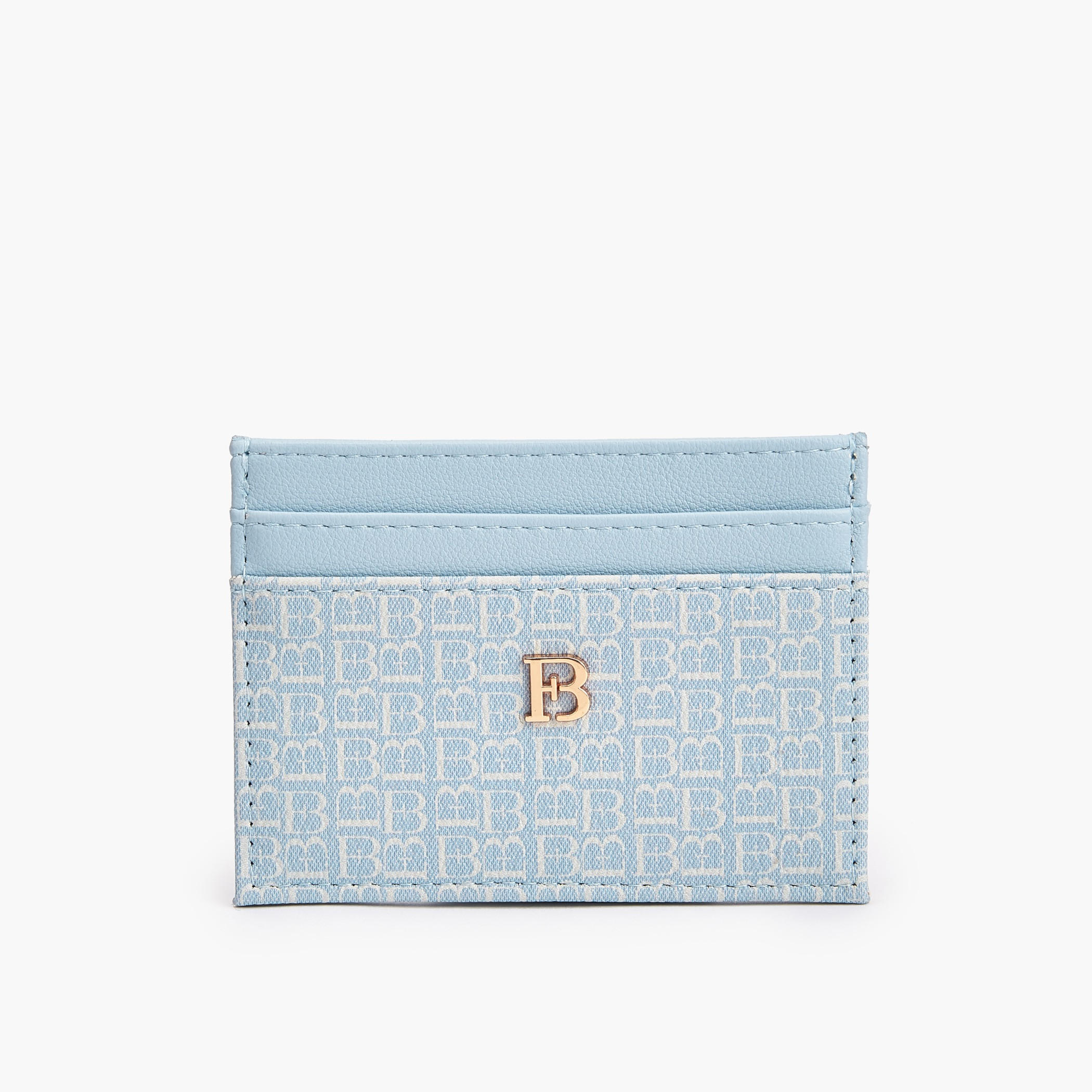 Flora Bella Monogram Print Card Holder-women-bagsandwallets-wallets-image-1