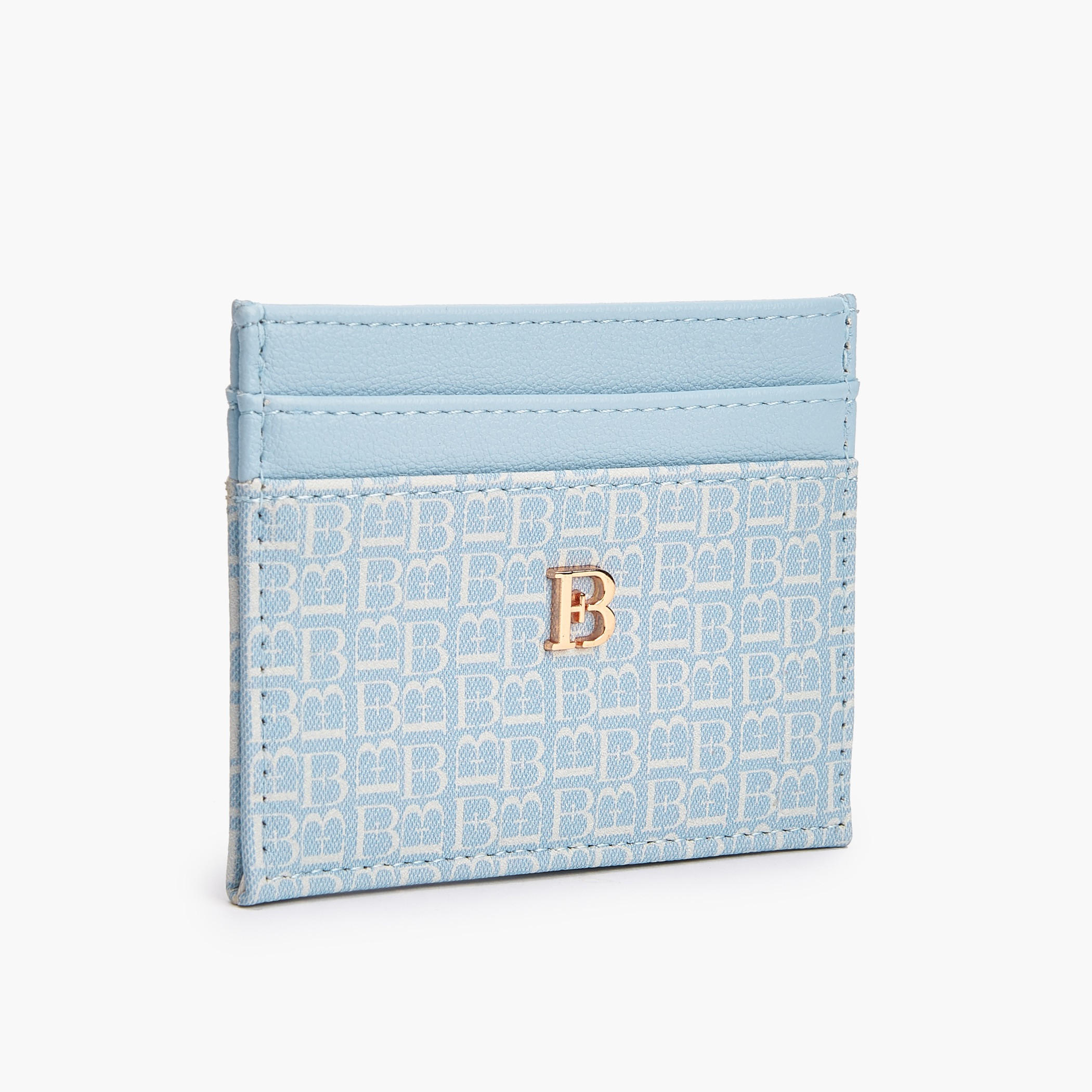 Flora Bella Monogram Print Card Holder-women-bagsandwallets-wallets-image-2