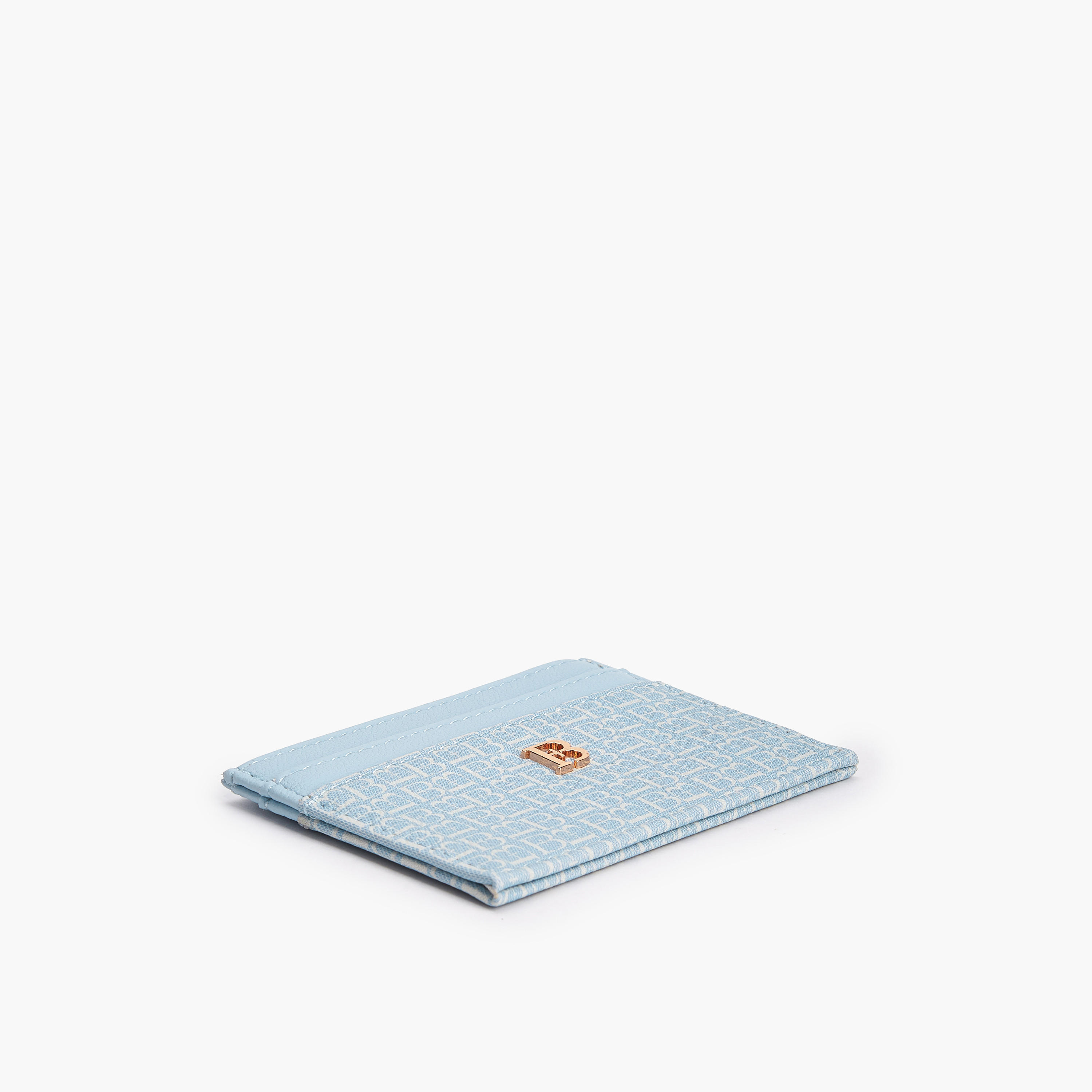 Flora Bella Monogram Print Card Holder-women-bagsandwallets-wallets-image-5