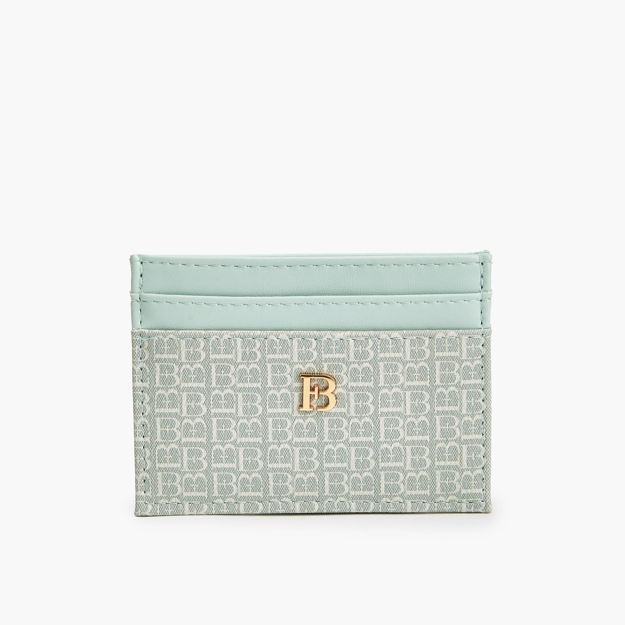 Flora Bella Monogram Print Card Holder-women-bagsandwallets-wallets-image-1