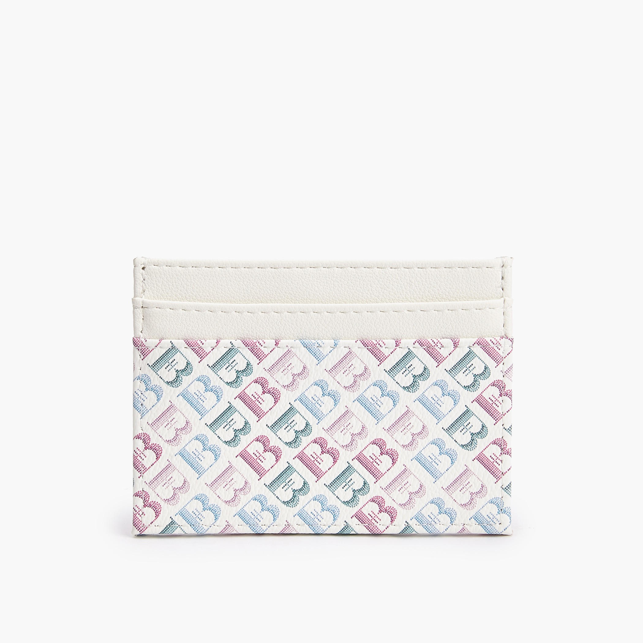Flora Bella Monogram Print Card Holder-women-bagsandwallets-wallets-image-4