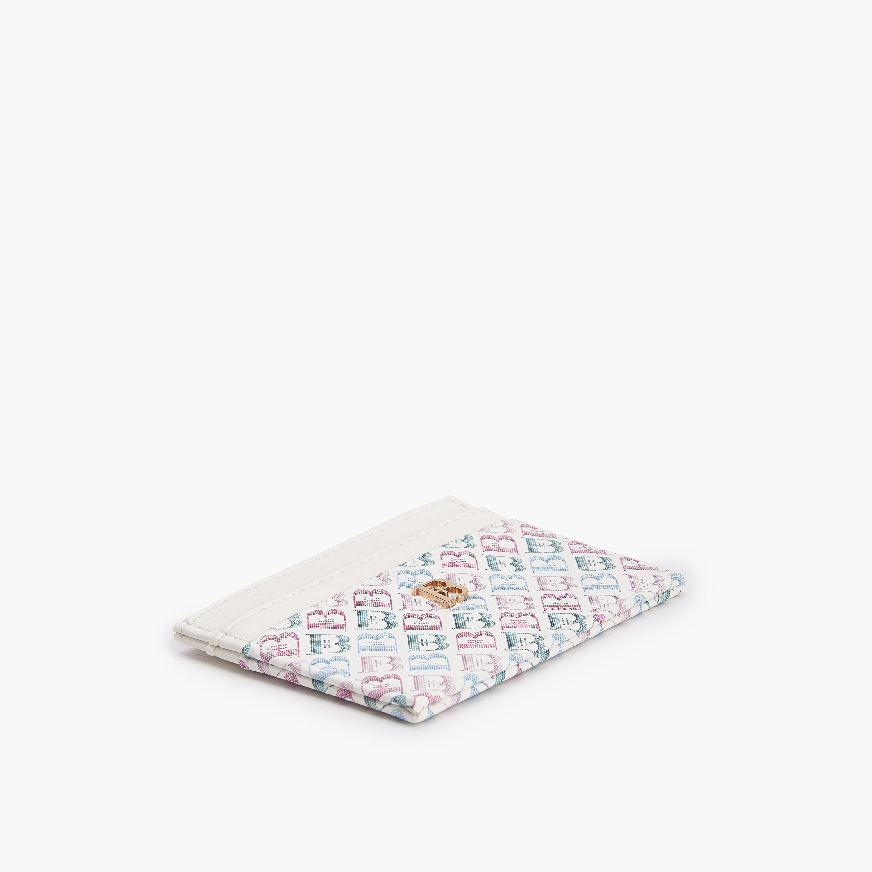 Flora Bella Monogram Print Card Holder-women-bagsandwallets-wallets-image-5