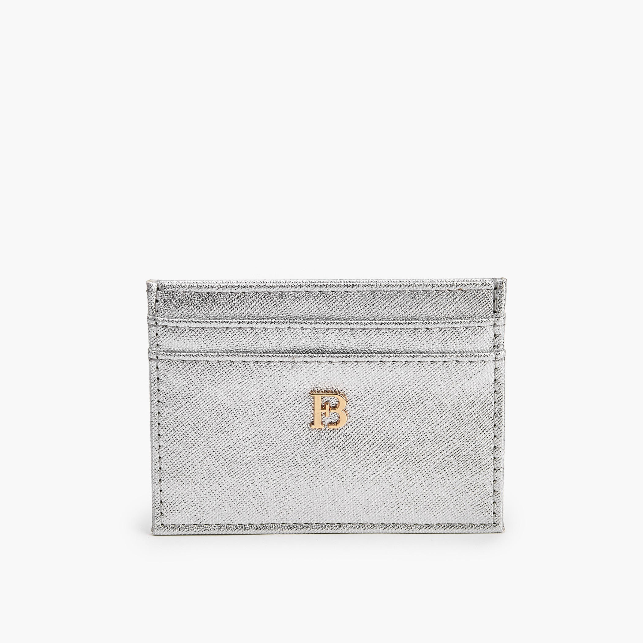 Flora Bella Metallic Accent Card Holder-women-bagsandwallets-wallets-image-1