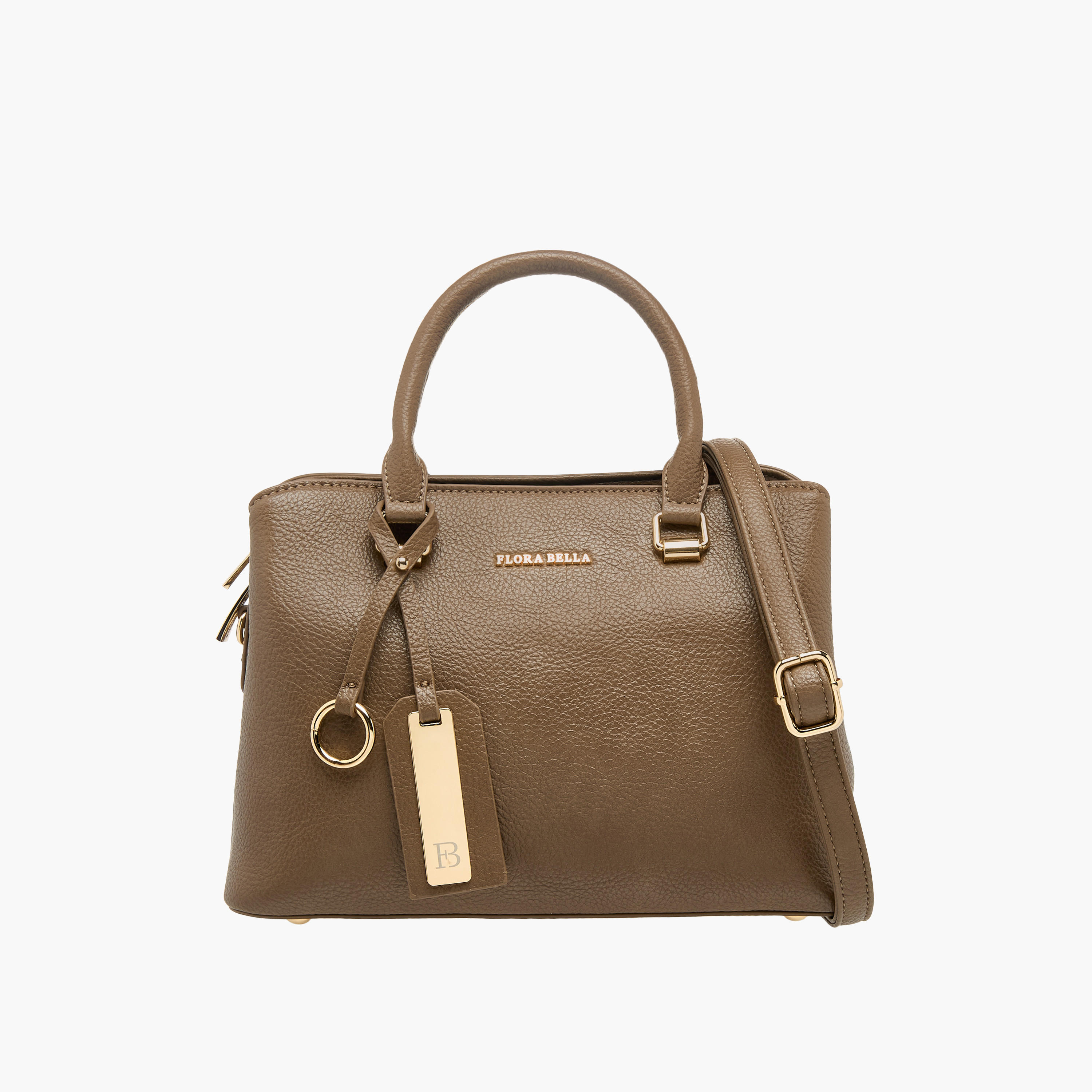 شنطة توتي سادة بحزام قابل للفصل من فلورا بيلا-women-bagsandwallets-handbags-image-1