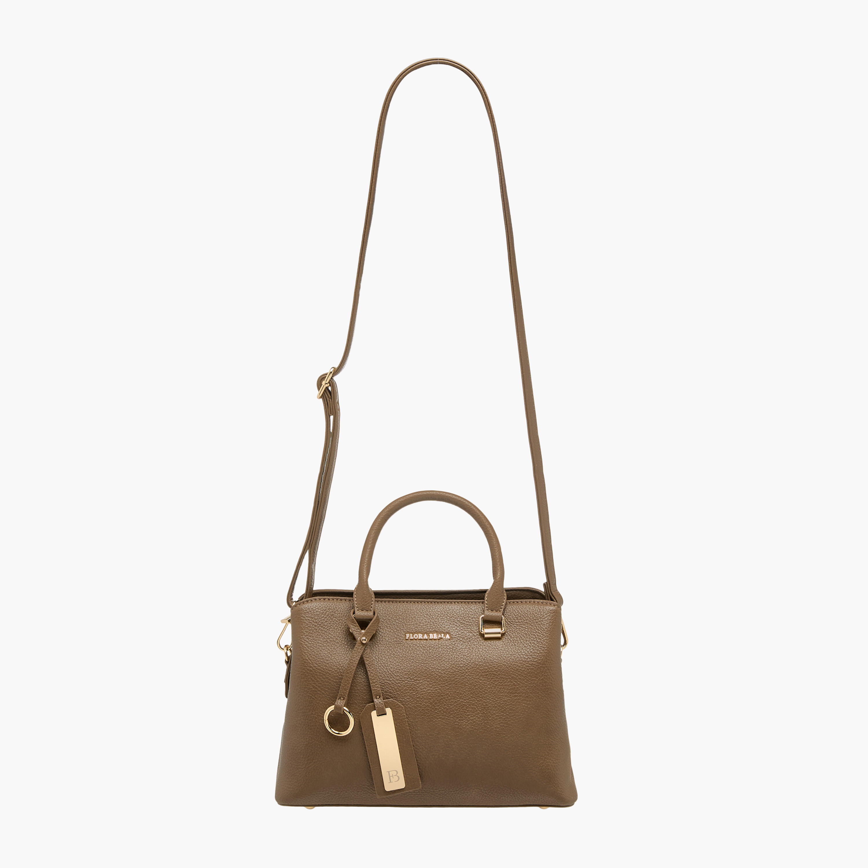 شنطة توتي سادة بحزام قابل للفصل من فلورا بيلا-women-bagsandwallets-handbags-image-3