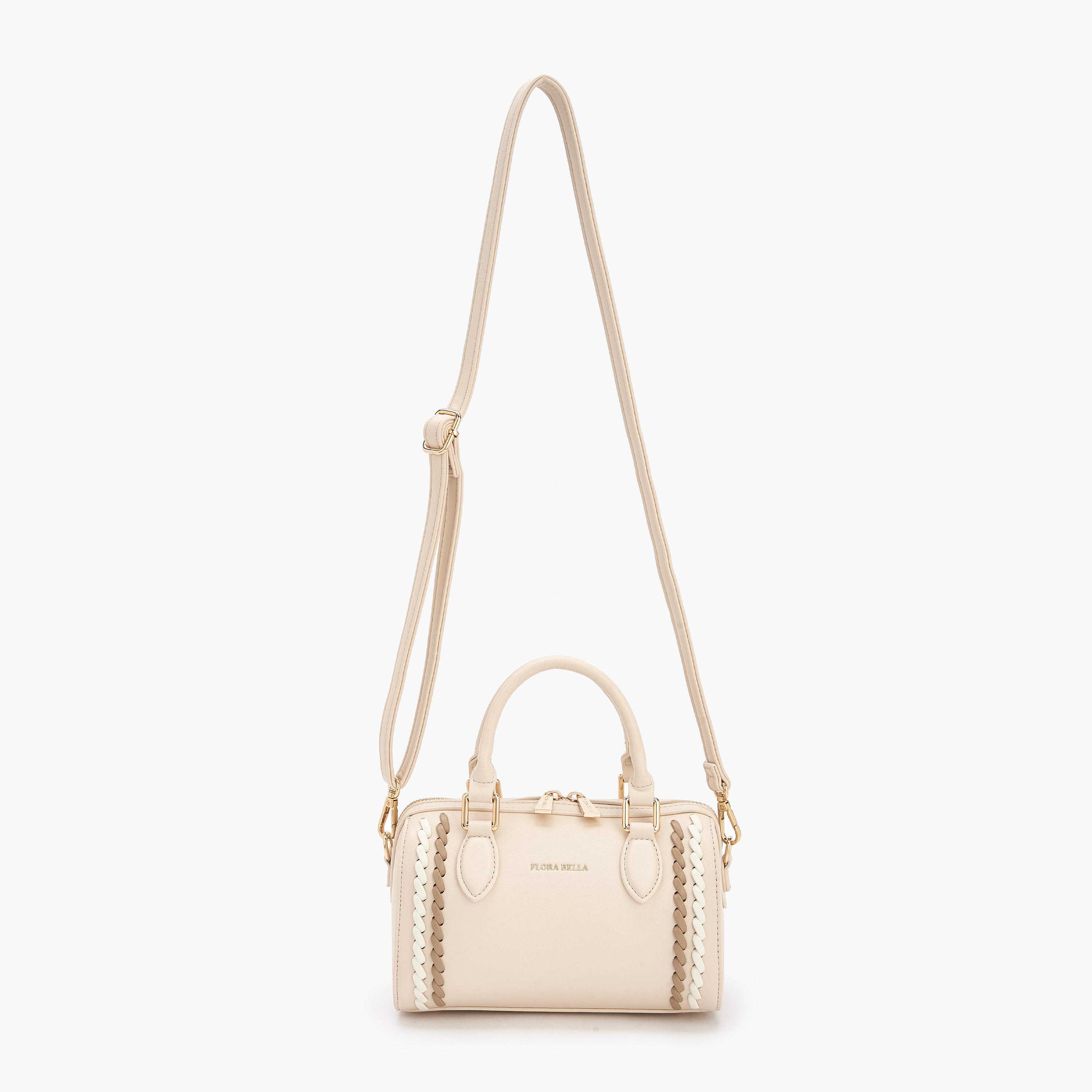 شنطة دافل بجدائل وبحزام قابل للفصل من فلورا بيلا-women-bagsandwallets-handbags-image-3