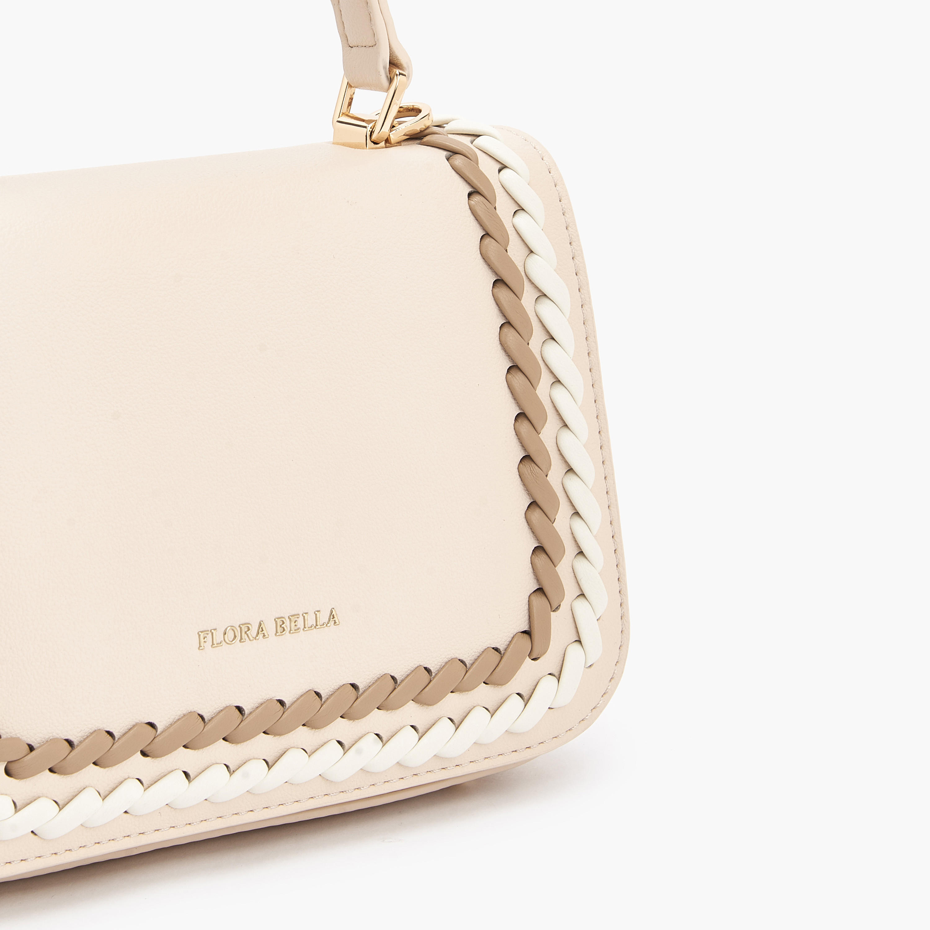 شنطة سلينج مضفّرة مع حزام قابل للفصل من فلورا بيلا-women-bagsandwallets-handbags-image-5