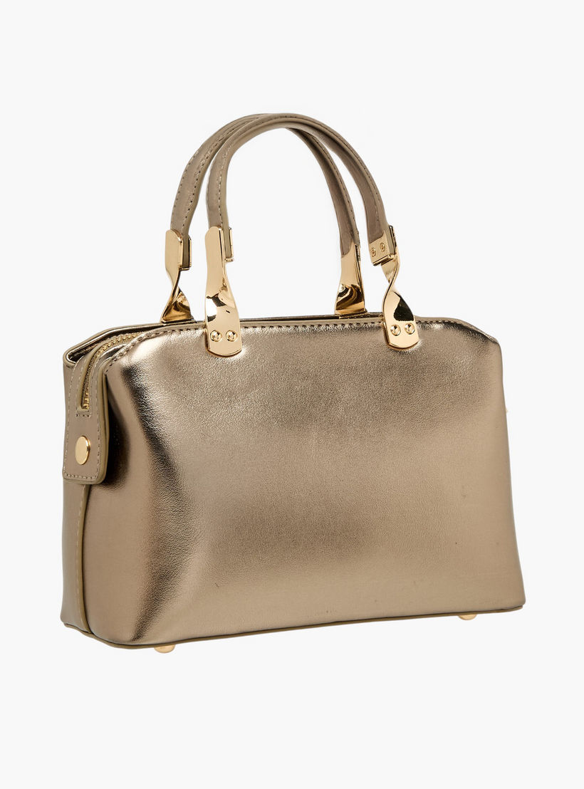 Flora Bella Metallic Tote Bag with Detachable Chain Strap-women-bagsandwallets-handbags-image-4