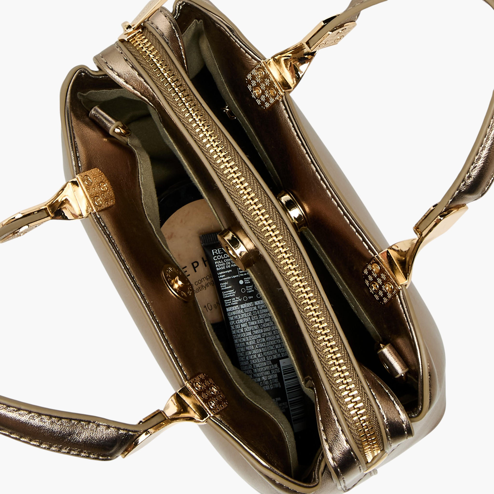 Flora Bella Metallic Tote Bag with Detachable Chain Strap-women-bagsandwallets-handbags-image-8