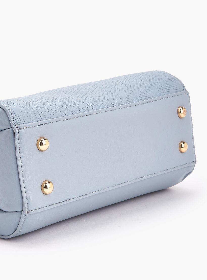 شنطة توتي بنقوش شعار وحزام قابل للفصل من فلورا بيلا-women-bagsandwallets-handbags-image-7