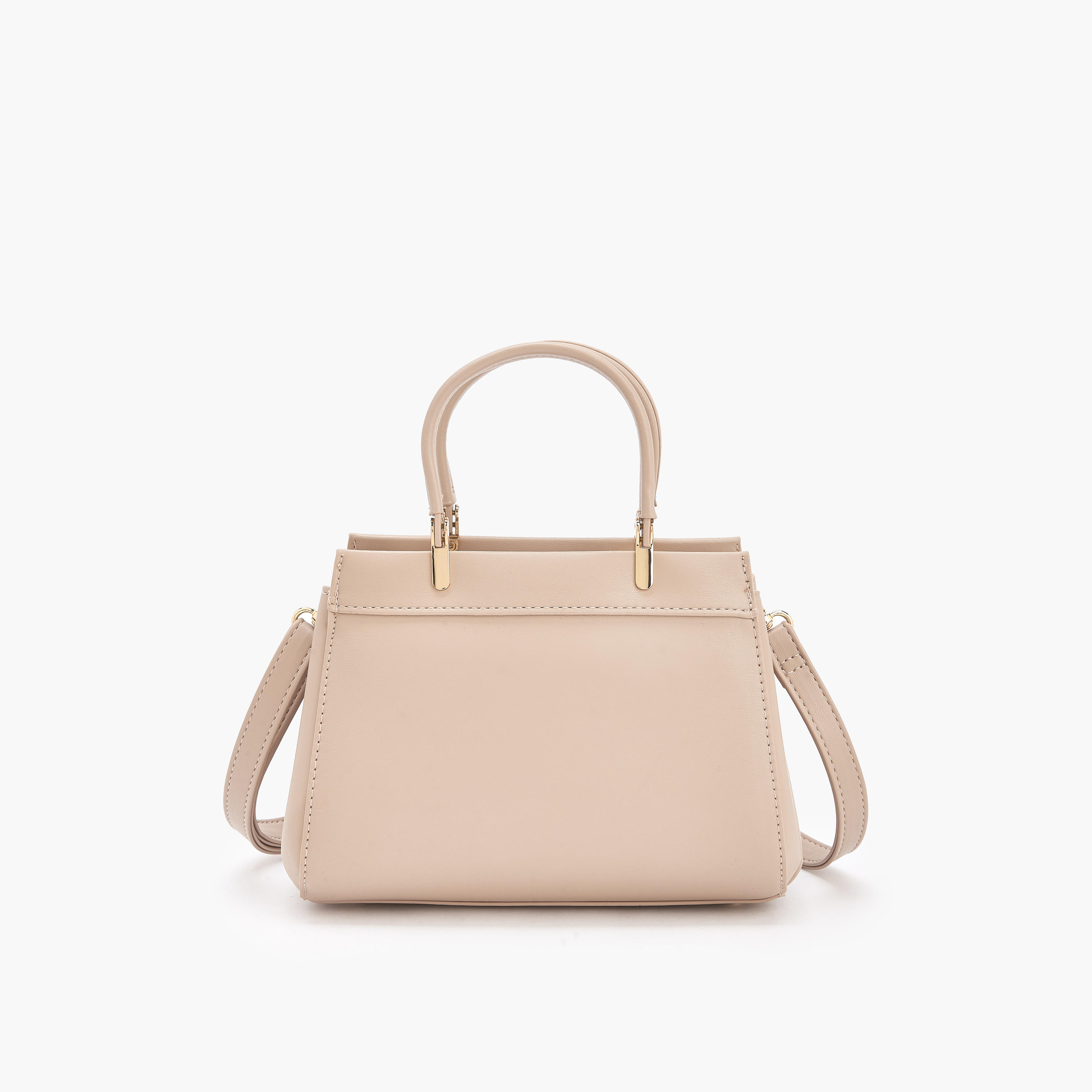 Flora Bella Logo Embossed Tote Bag with Detachable Strap-women-bagsandwallets-handbags-image-6