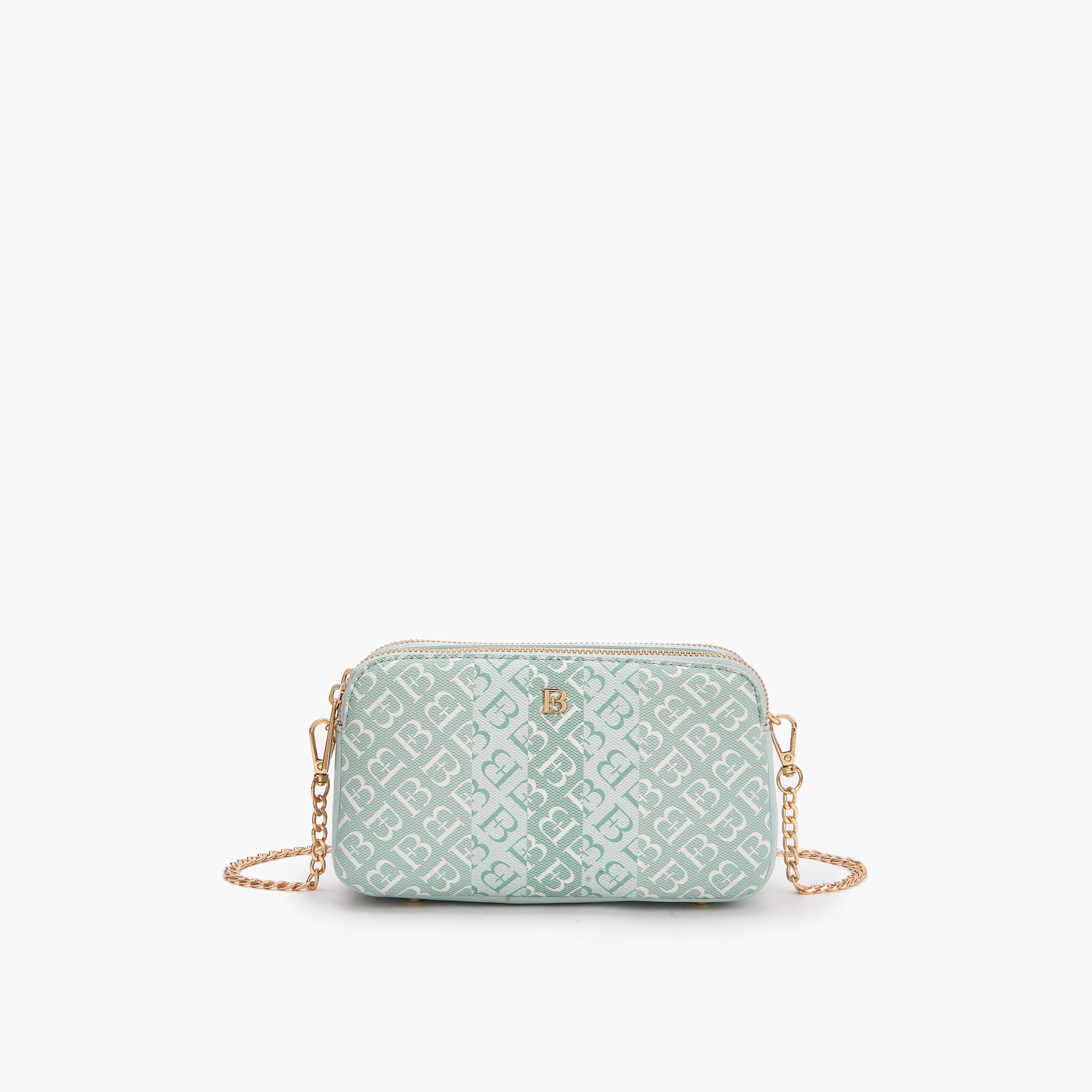 شنطة كروس بودي بطبعات مونوجرام مع حزام سلسلة من فلورا بيلا-women-bagsandwallets-handbags-image-1