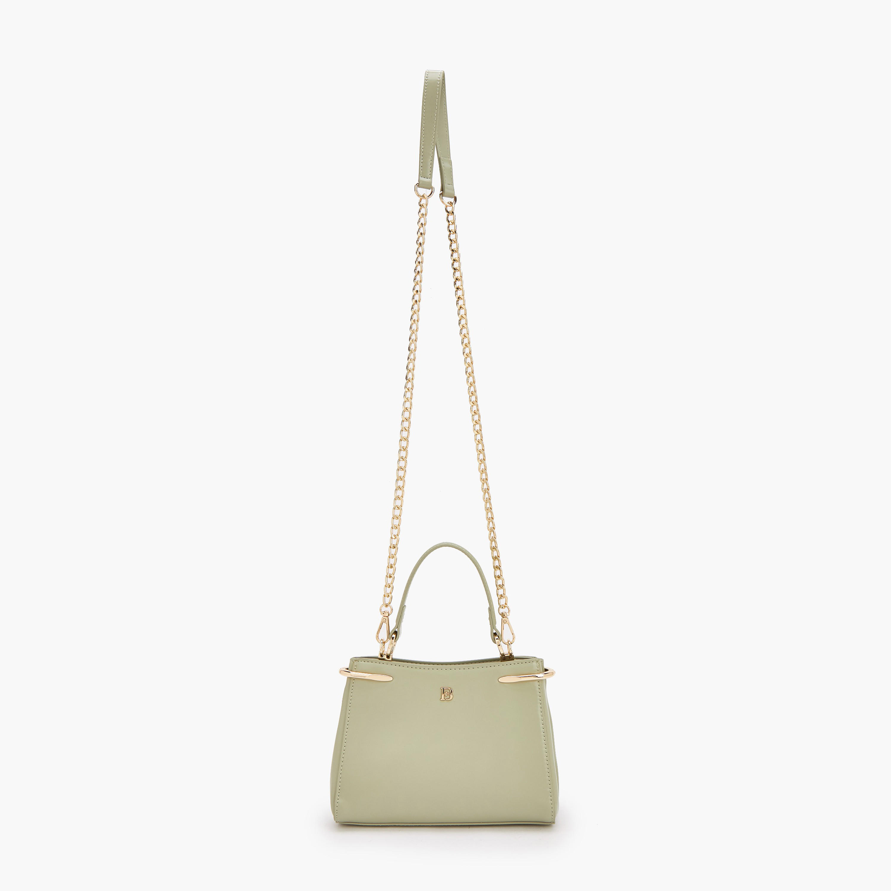 Flora Bella Solid Crossbody Bag with Chain Strap-women-bagsandwallets-handbags-image-2