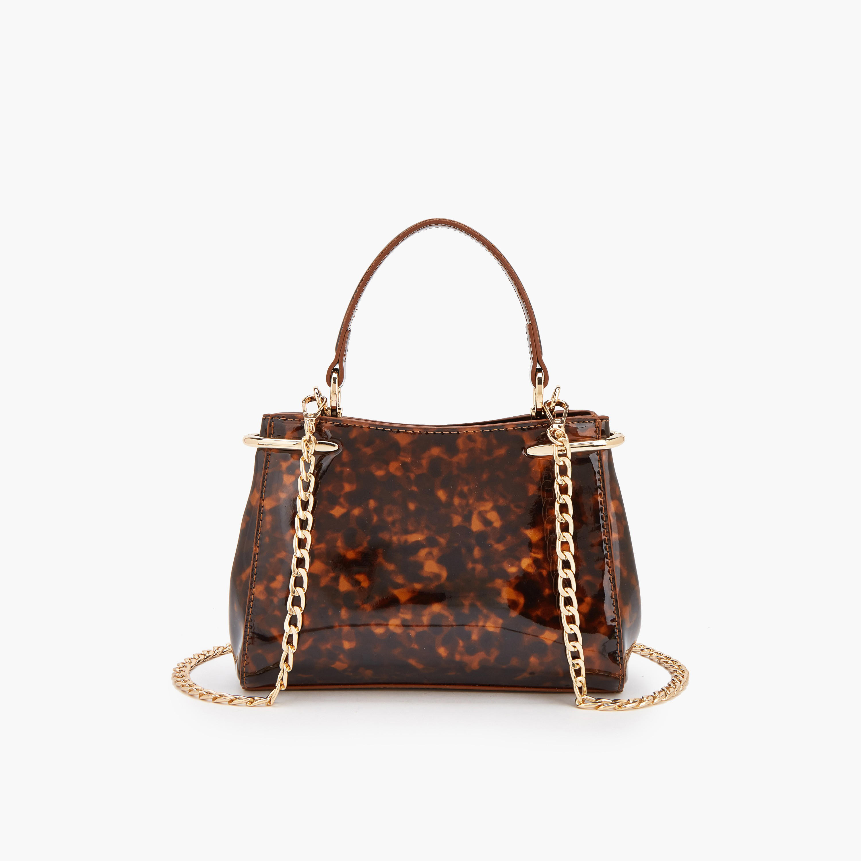 Flora Bella Printed Crossbody Bag with Chain Strap-women-bagsandwallets-handbags-image-5
