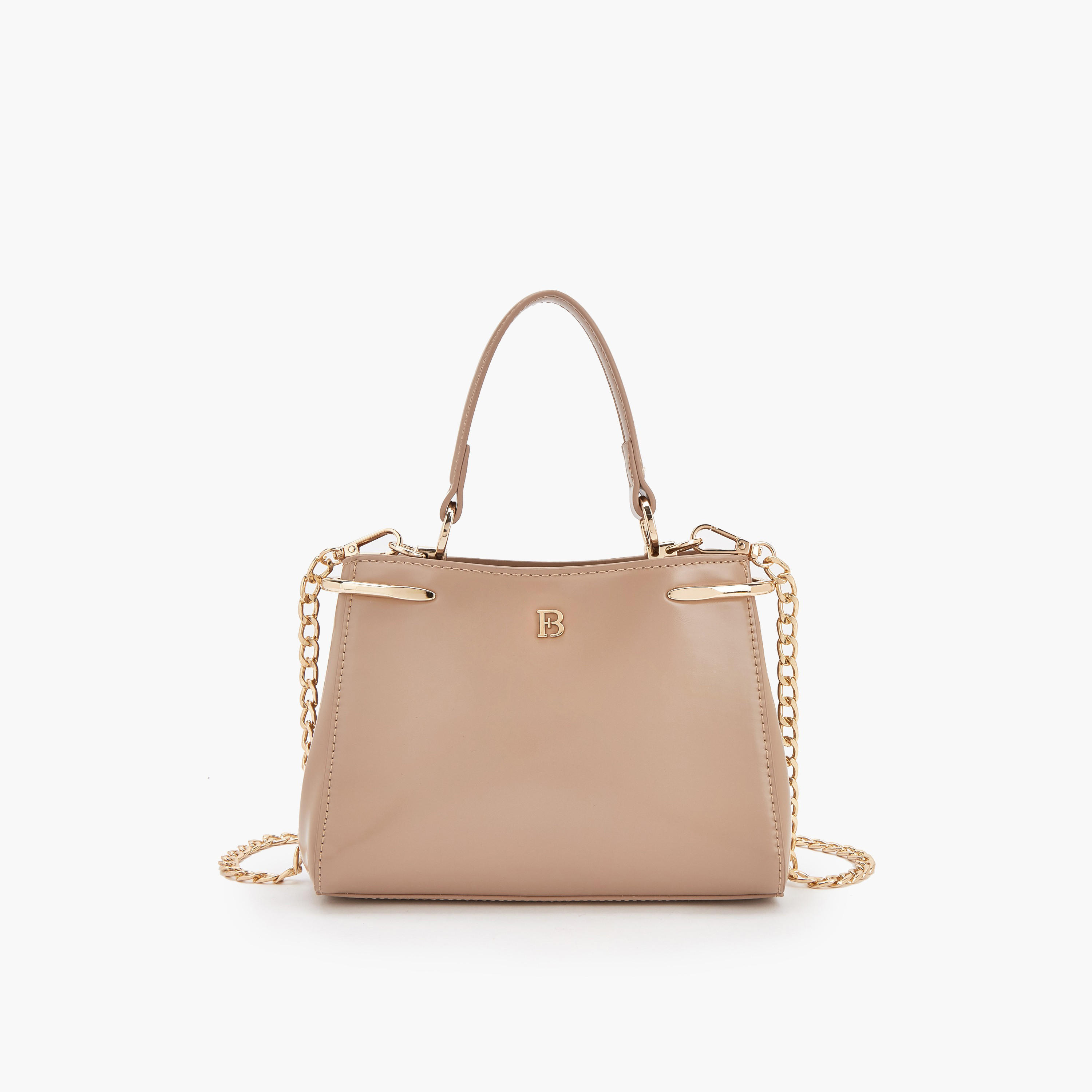 Flora Bella Solid Crossbody Bag with Chain Strap-women-bagsandwallets-handbags-image-1