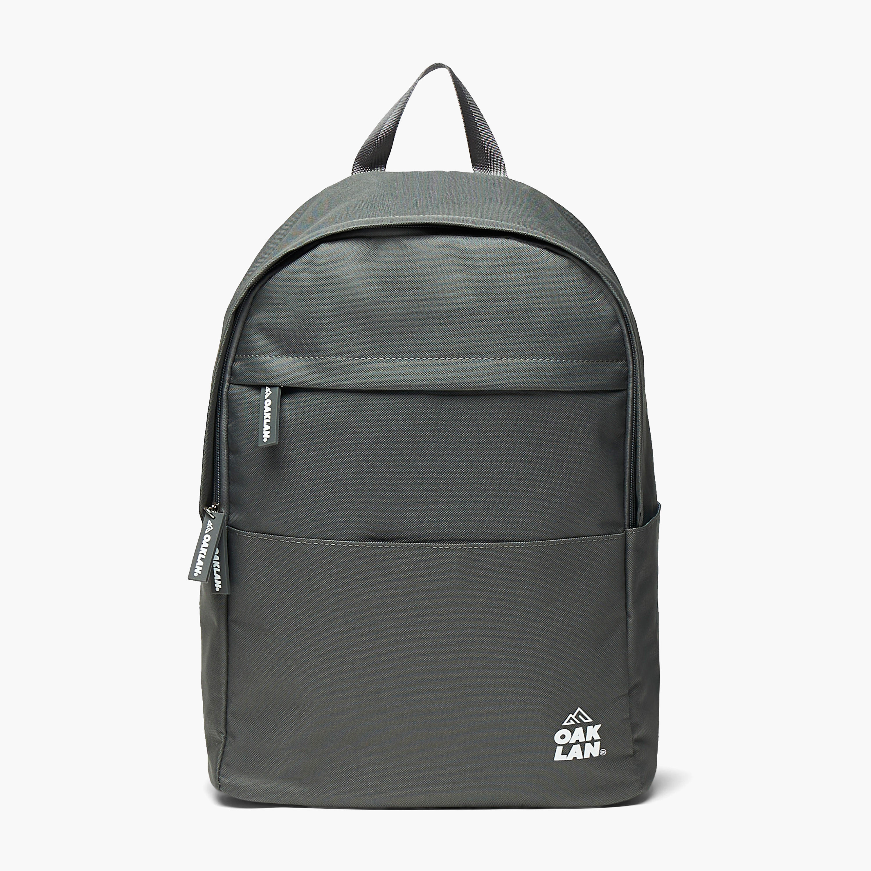 Oaklan by Shoexpress Logo Print School Backpack with Adjustable Straps - 30x16x42 cm-school-bagsandbackpacks-backpacks-image-1