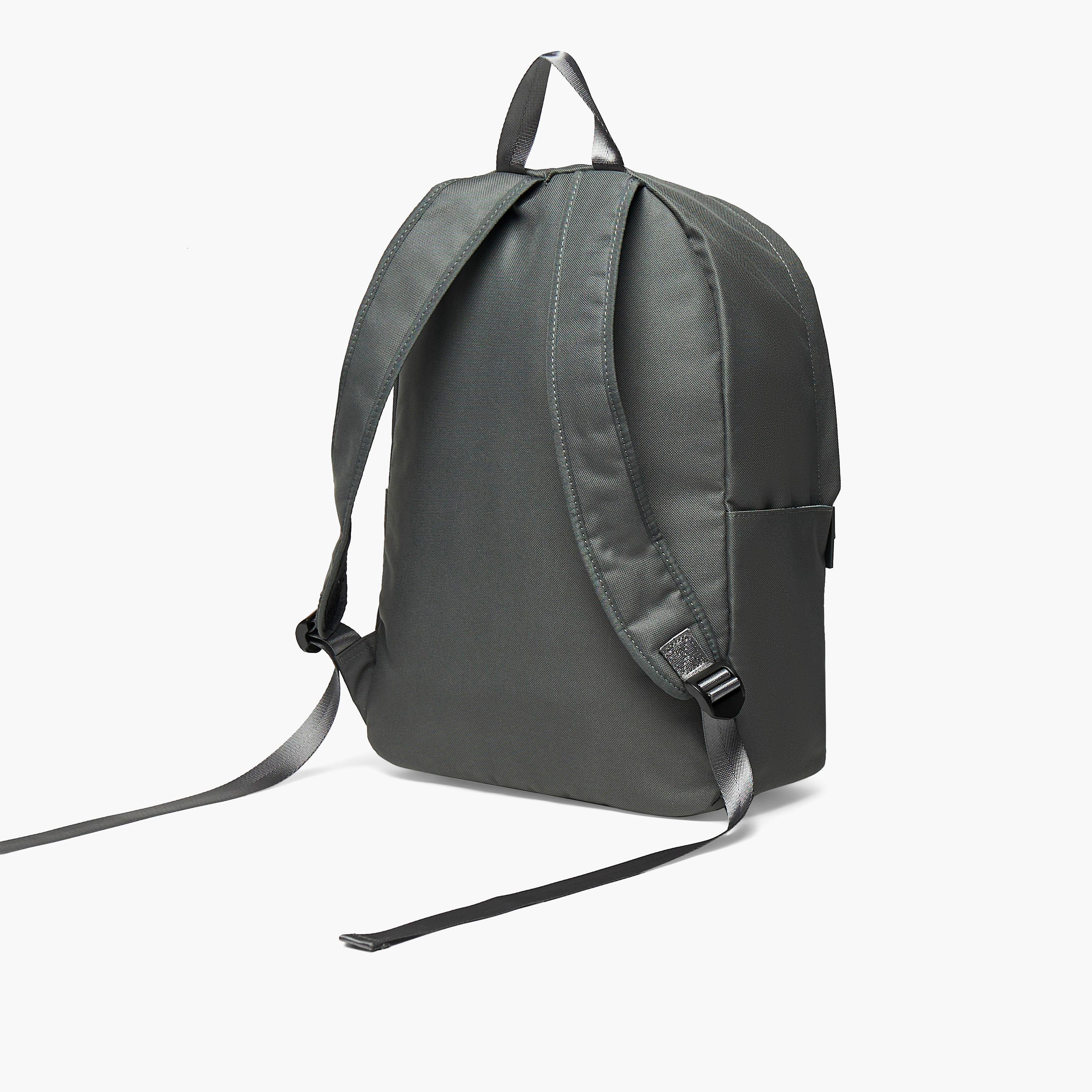 Oaklan by Shoexpress Logo Print School Backpack with Adjustable Straps - 30x16x42 cm-school-bagsandbackpacks-backpacks-image-3