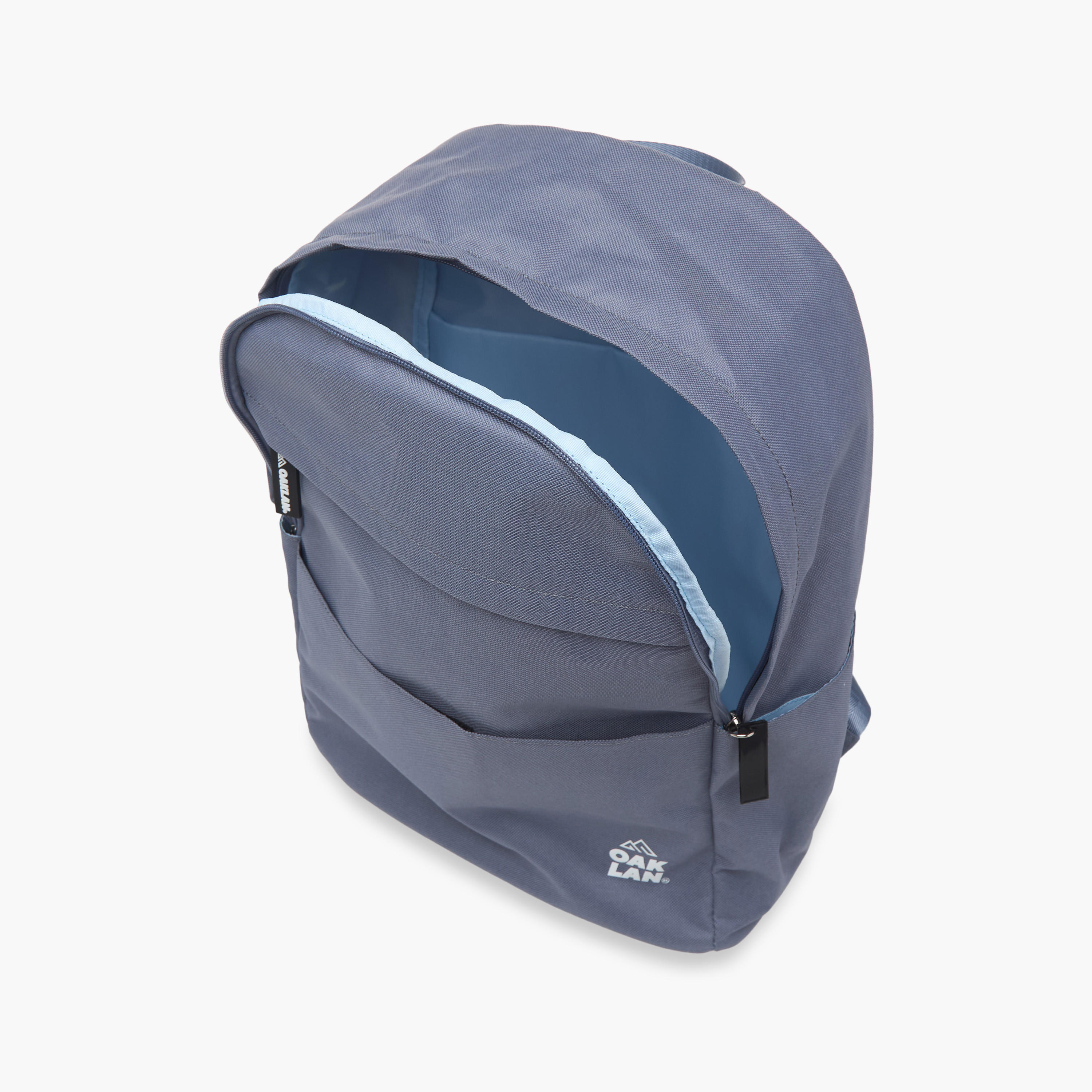 Oaklan by Shoexpress Logo Print School Backpack with Adjustable Straps - 30x16x42 cm-school-bagsandbackpacks-backpacks-image-8