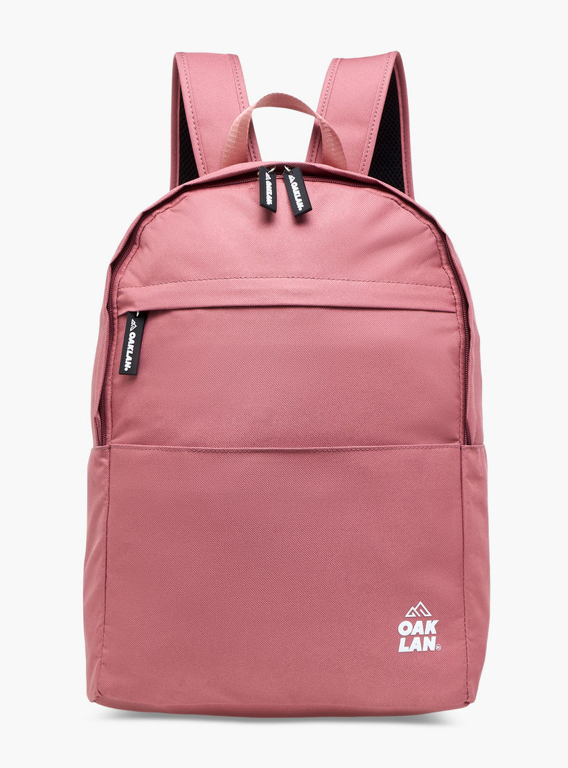 Oaklan by Shoexpress Logo Print School Backpack with Adjustable Straps - 30x16x42 cm-school-bagsandbackpacks-backpacks-image-1
