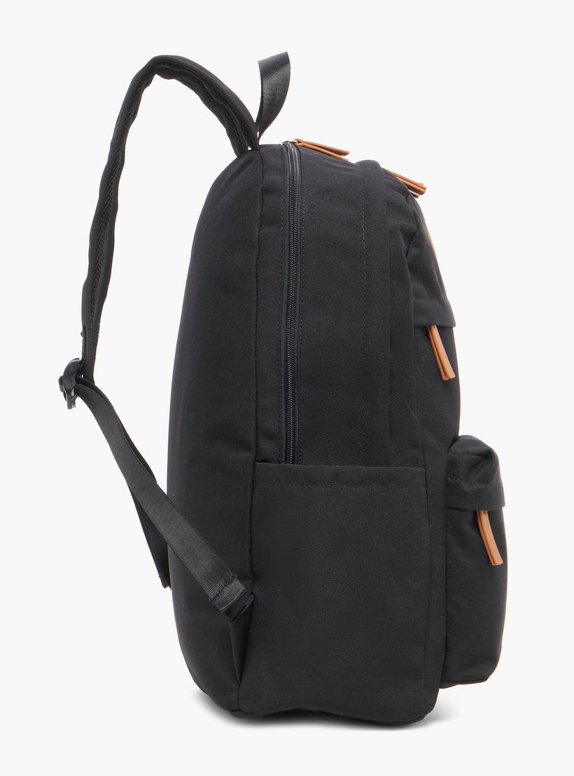 Oaklan by Shoexpress Solid School Backpack with Adjustable Straps - 40x30x15 cm-boys-accessories-bagsandbackpacks-image-3