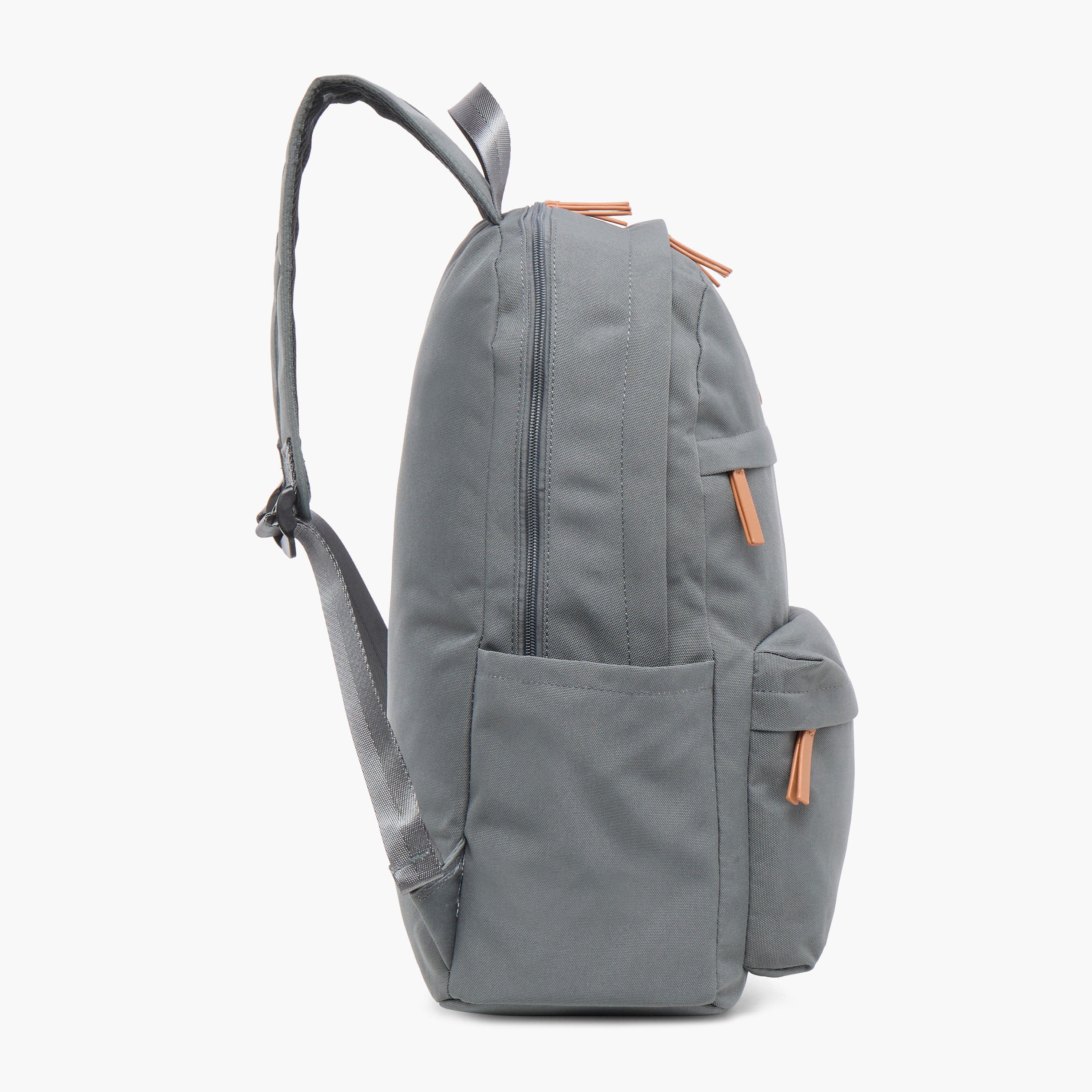 Oaklan by Shoexpress Solid Backpack with Adjustable Straps - 40x30x15 cm-school-bagsandbackpacks-backpacks-image-3
