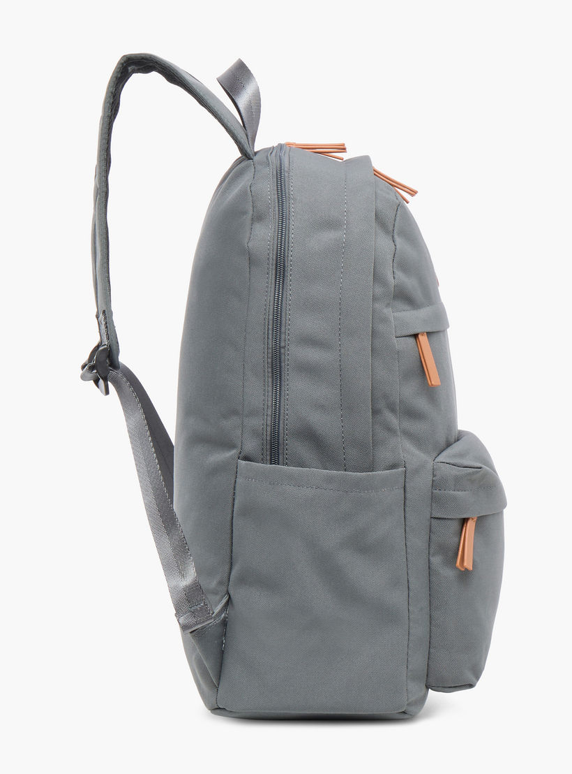 Oaklan by Shoexpress Solid Backpack with Adjustable Straps - 40x30x15 cm-school-bagsandbackpacks-backpacks-image-3