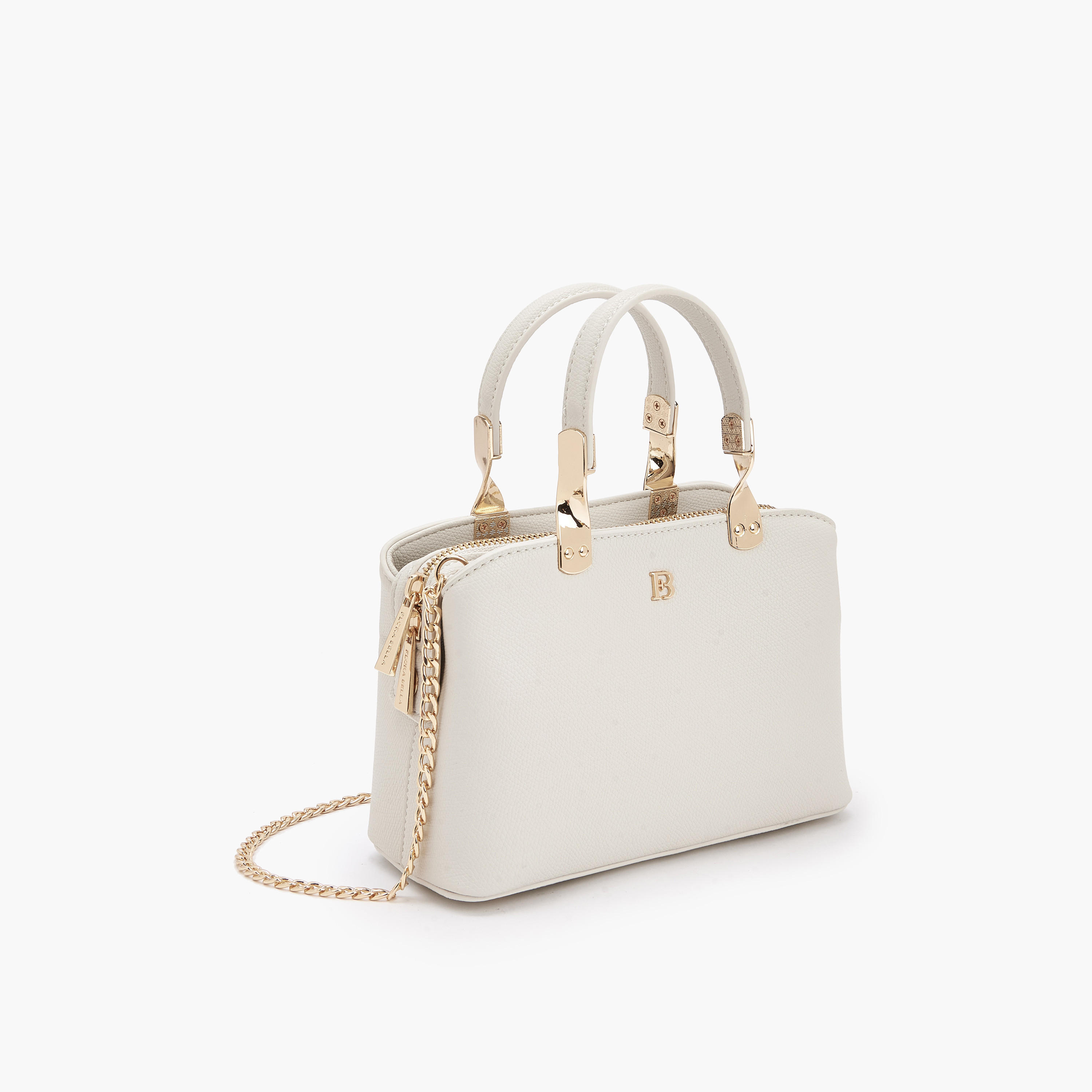 Flora Bella Logo Embossed Crossbody Bag with Chain Strap-women-bagsandwallets-handbags-image-4