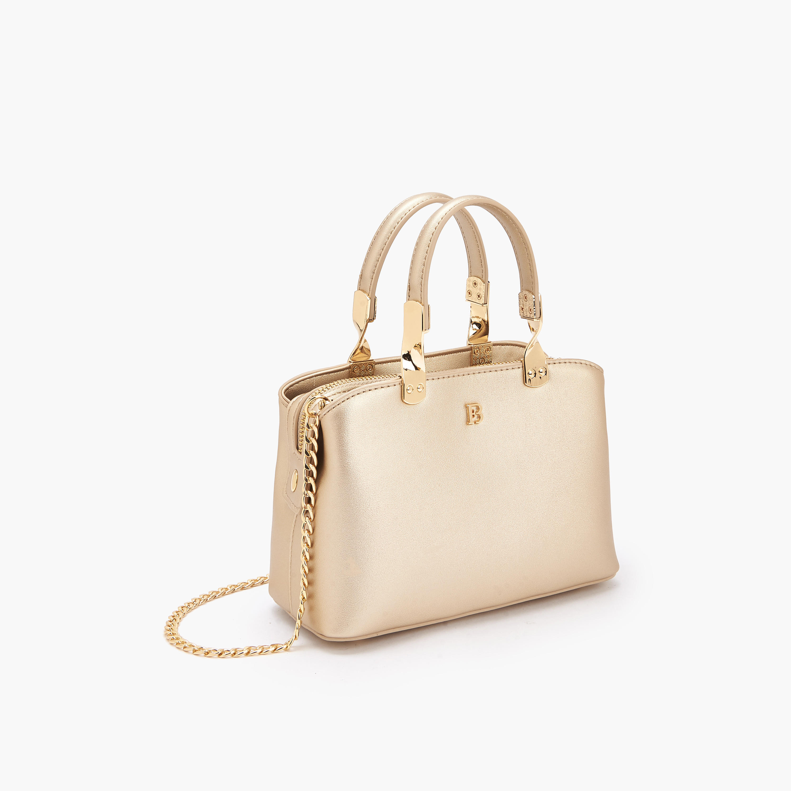 Flora Bella Logo Embossed Crossbody Bag with Chain Strap-women-bagsandwallets-handbags-image-4