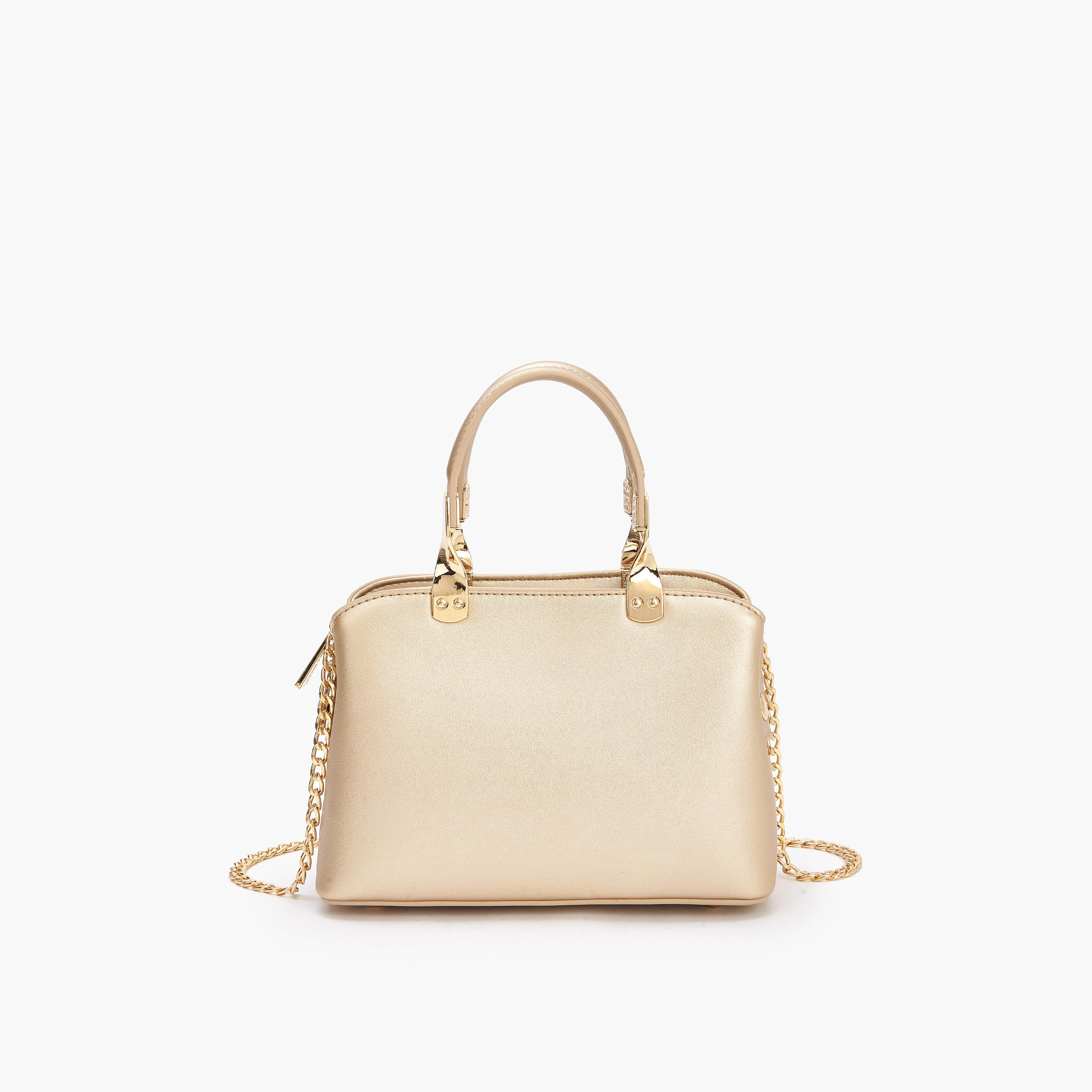 شنطة كروس بودي بشعار منقوش وحزام سلسلة من فلورا بيلا-women-bagsandwallets-handbags-image-6
