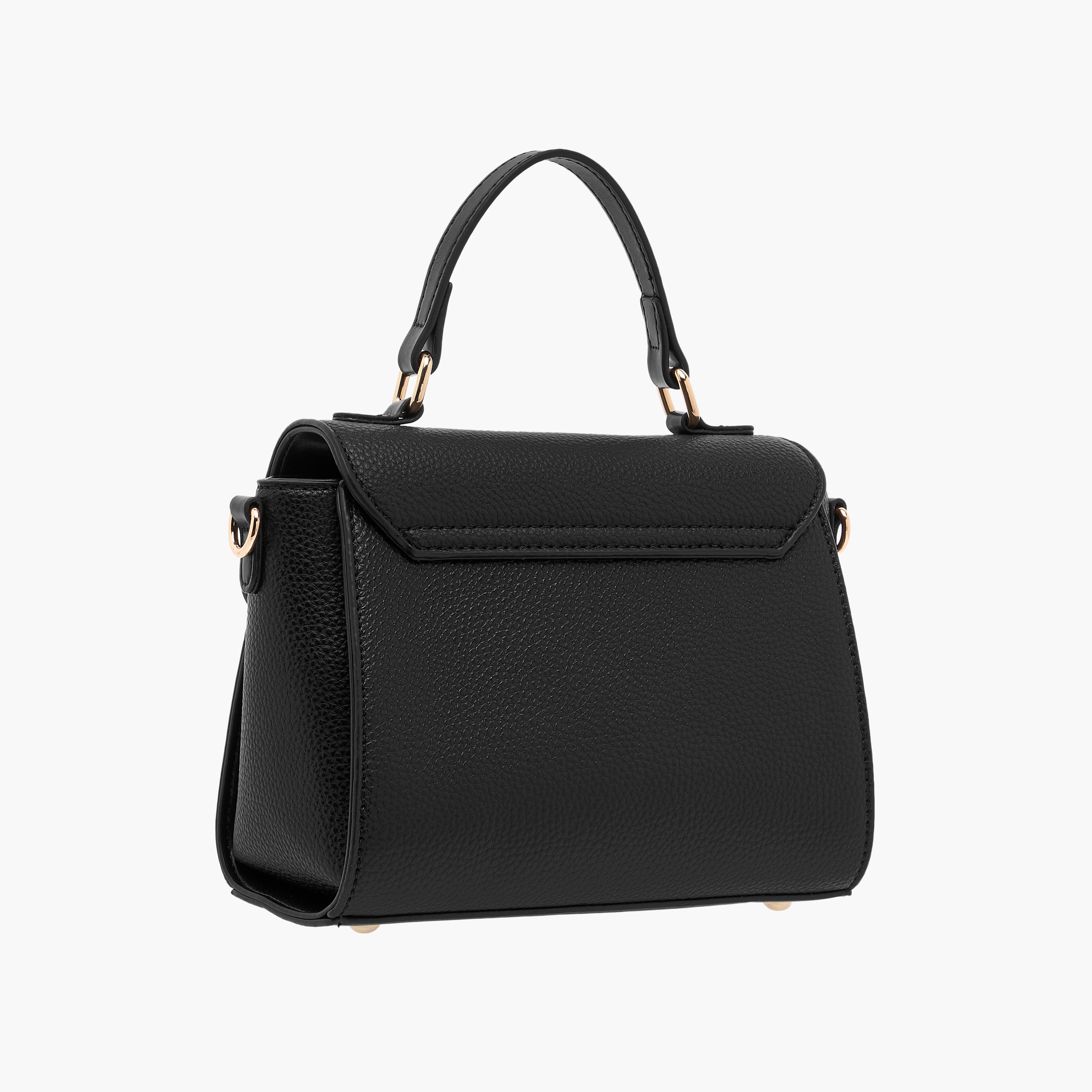 Flora Bella Textured Satchel Bag with Grab Handle and Button Closure-women-bagsandwallets-handbags-image-3