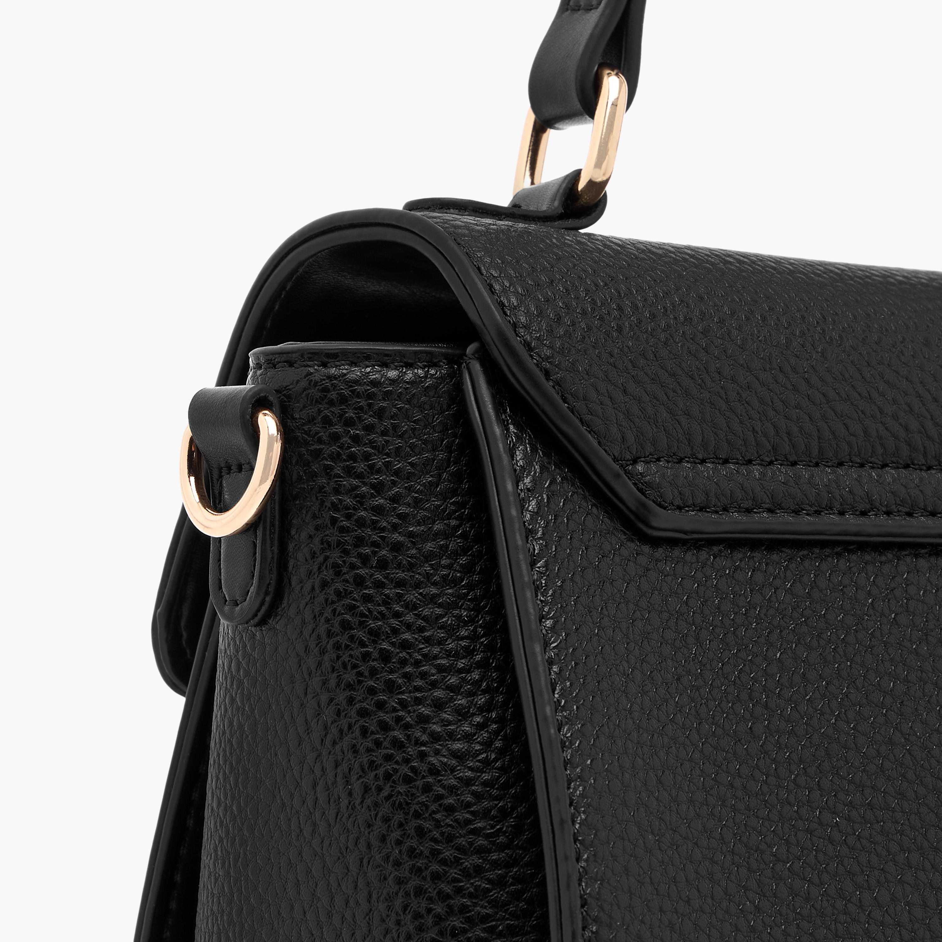 Flora Bella Textured Satchel Bag with Grab Handle and Button Closure-women-bagsandwallets-handbags-image-5
