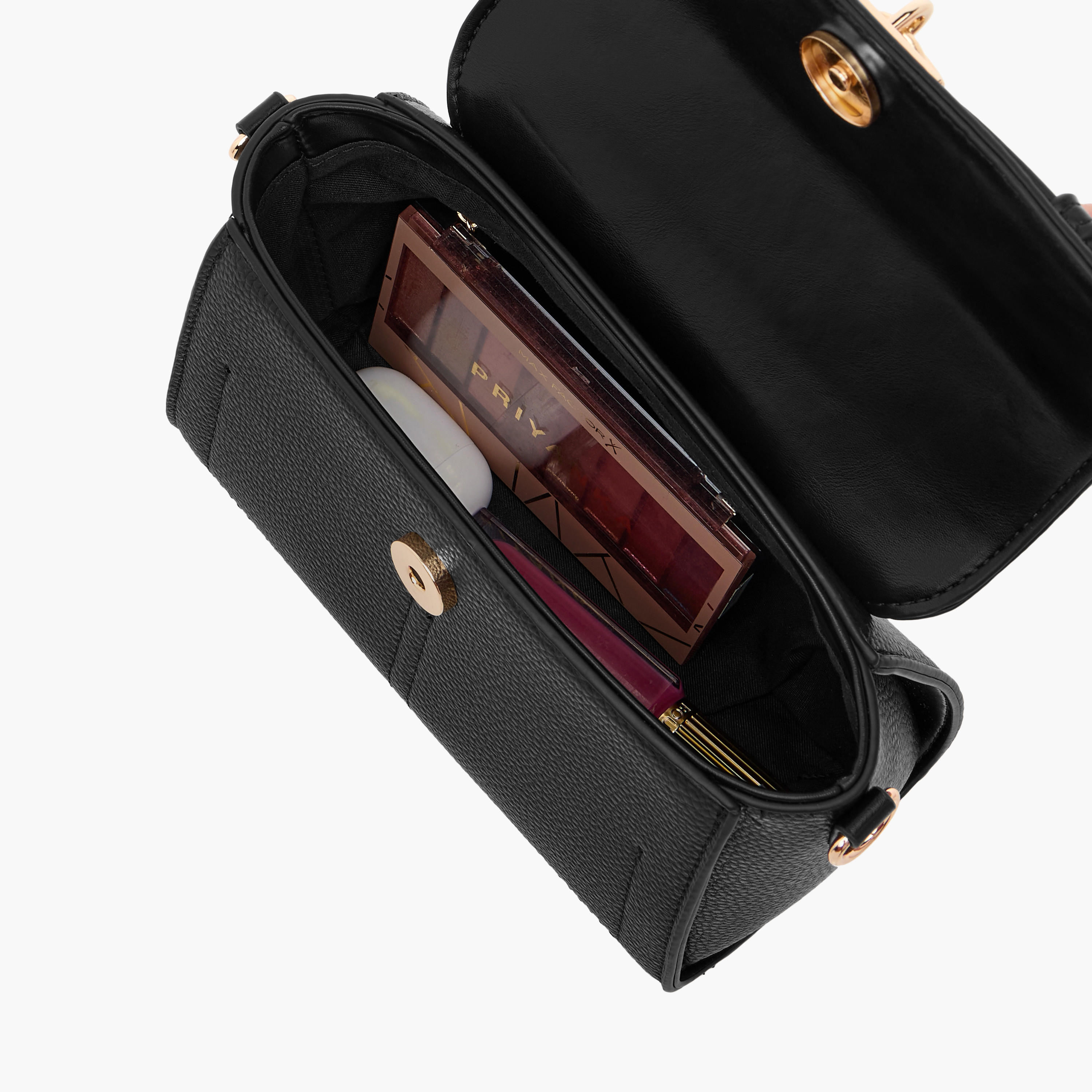 Flora Bella Textured Satchel Bag with Grab Handle and Button Closure-women-bagsandwallets-handbags-image-7