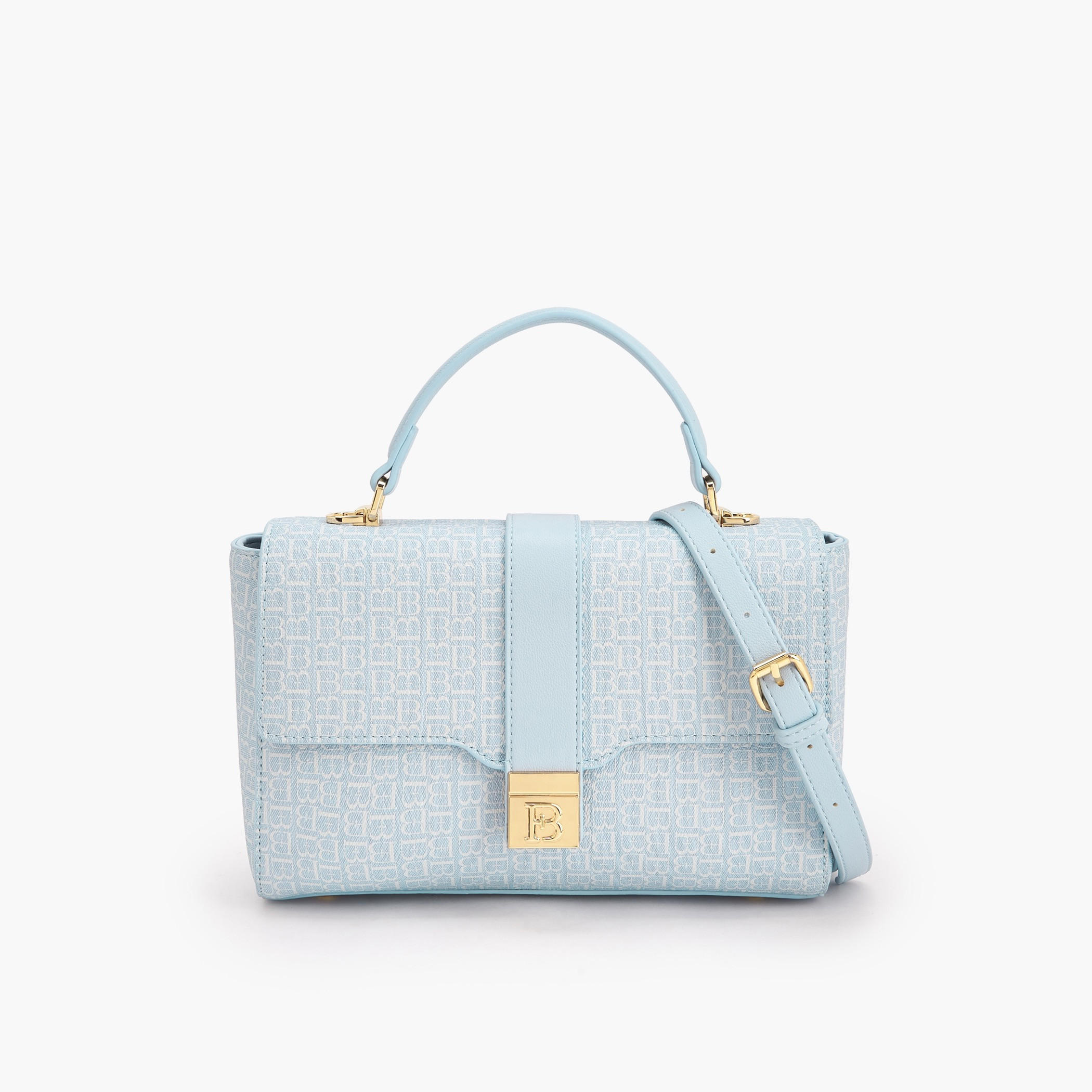 شنطة ساتشيل بطبعات مونوجرام من فلورا بيلا-women-bagsandwallets-handbags-image-1