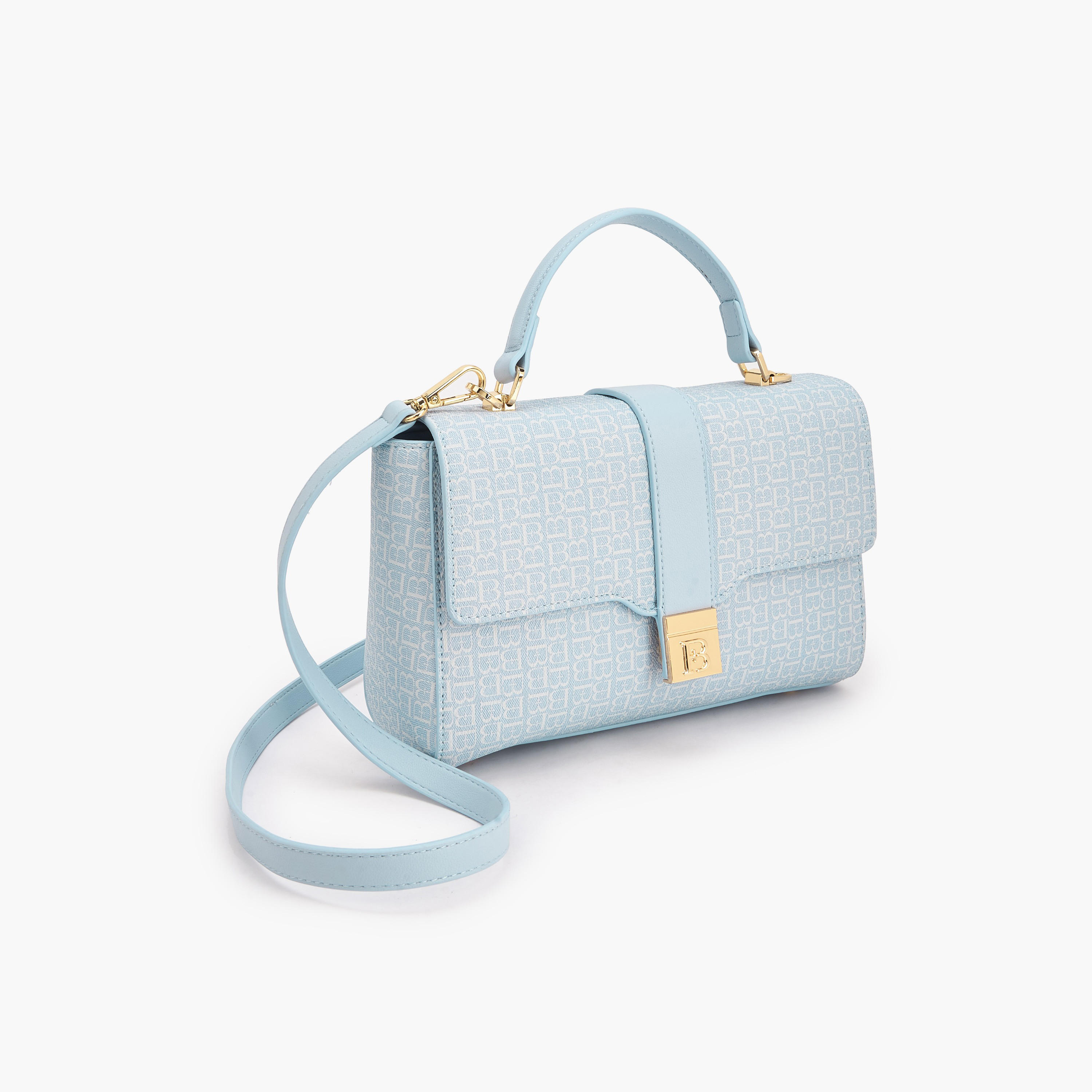 شنطة ساتشيل بطبعات مونوجرام من فلورا بيلا-women-bagsandwallets-handbags-image-3