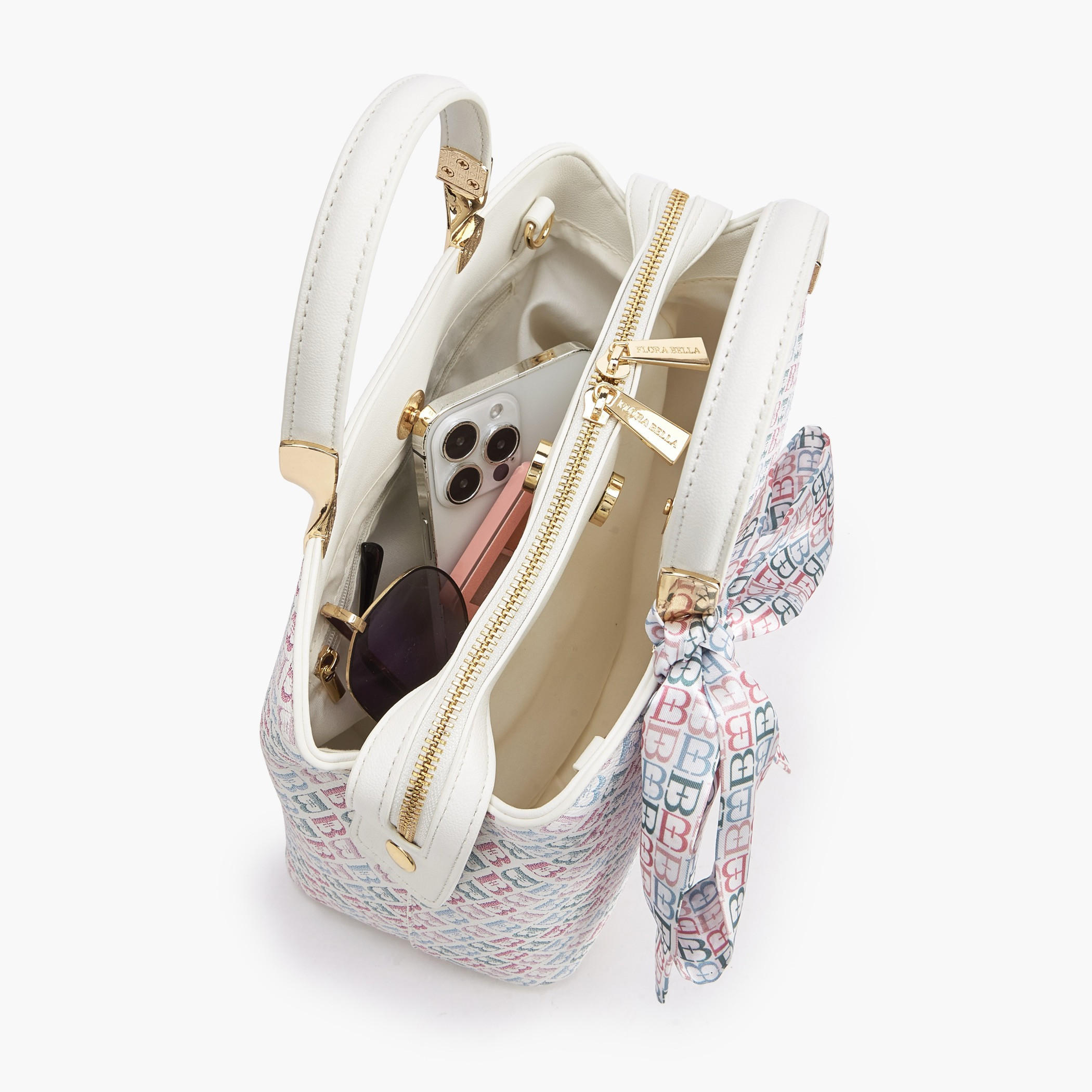 Flora Bella Monogram Print Tote Bag with Scarf Accent-women-bagsandwallets-handbags-image-8