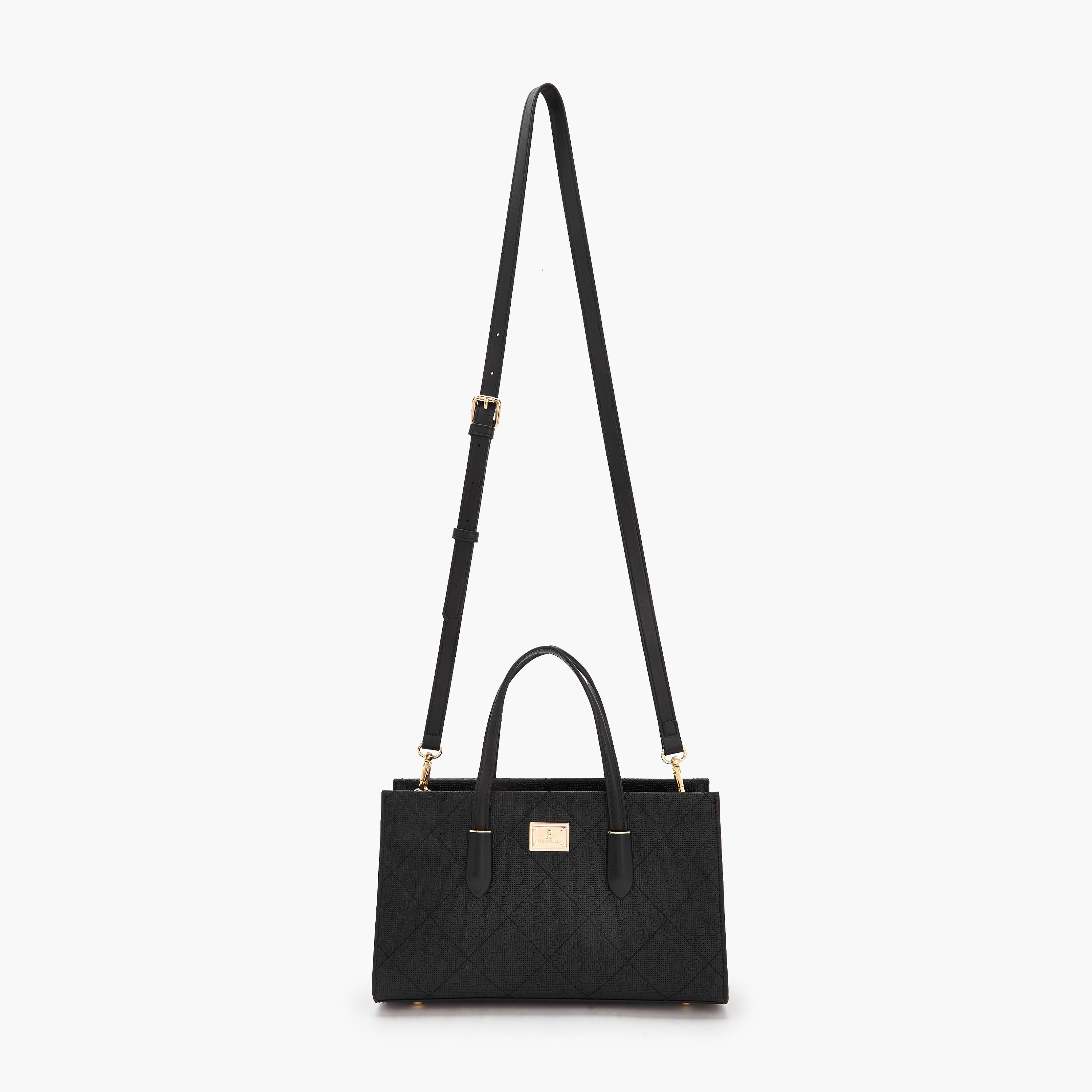 شنطة توتي بنمط أزهار بارز الملمس وحزام قابل للفصل من فلورا بيلا-women-bagsandwallets-handbags-image-3