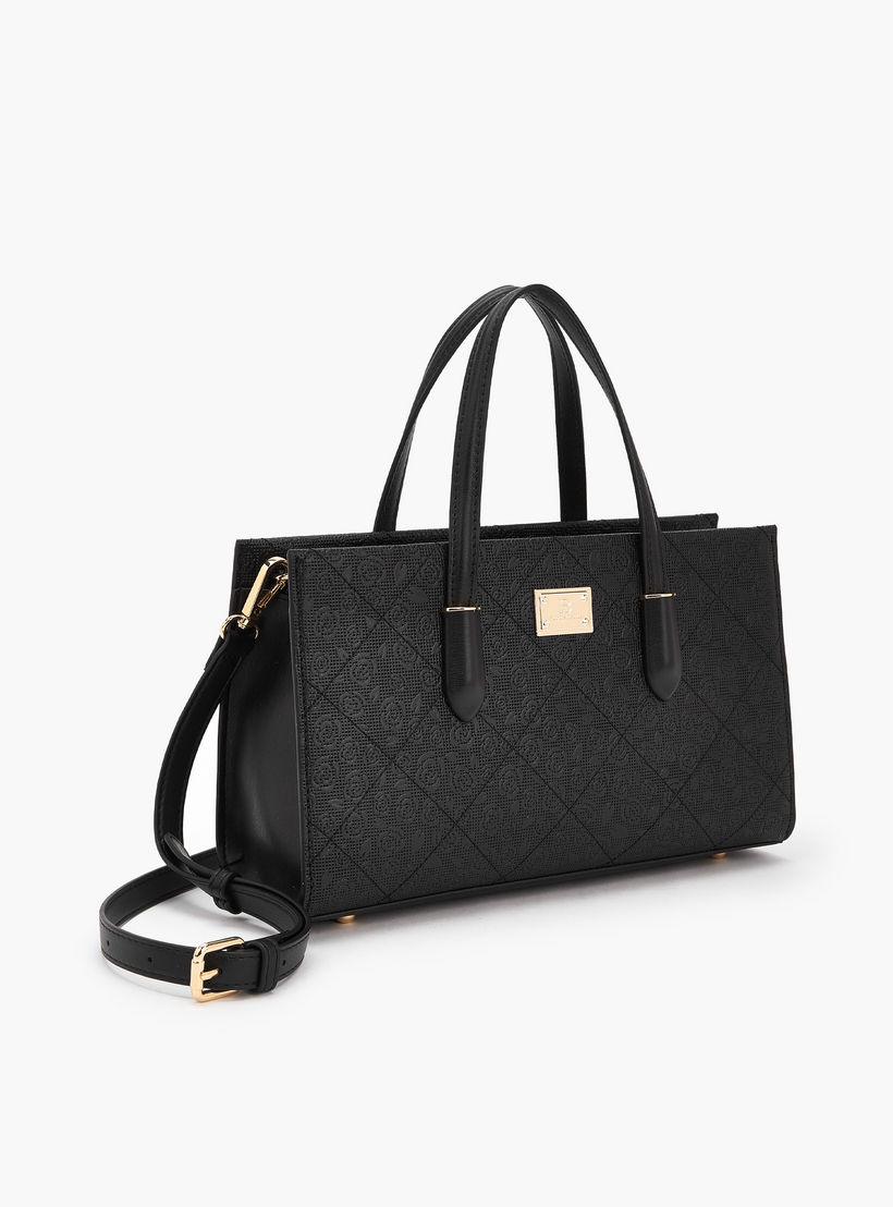 شنطة توتي بنمط أزهار بارز الملمس وحزام قابل للفصل من فلورا بيلا-women-bagsandwallets-handbags-image-4