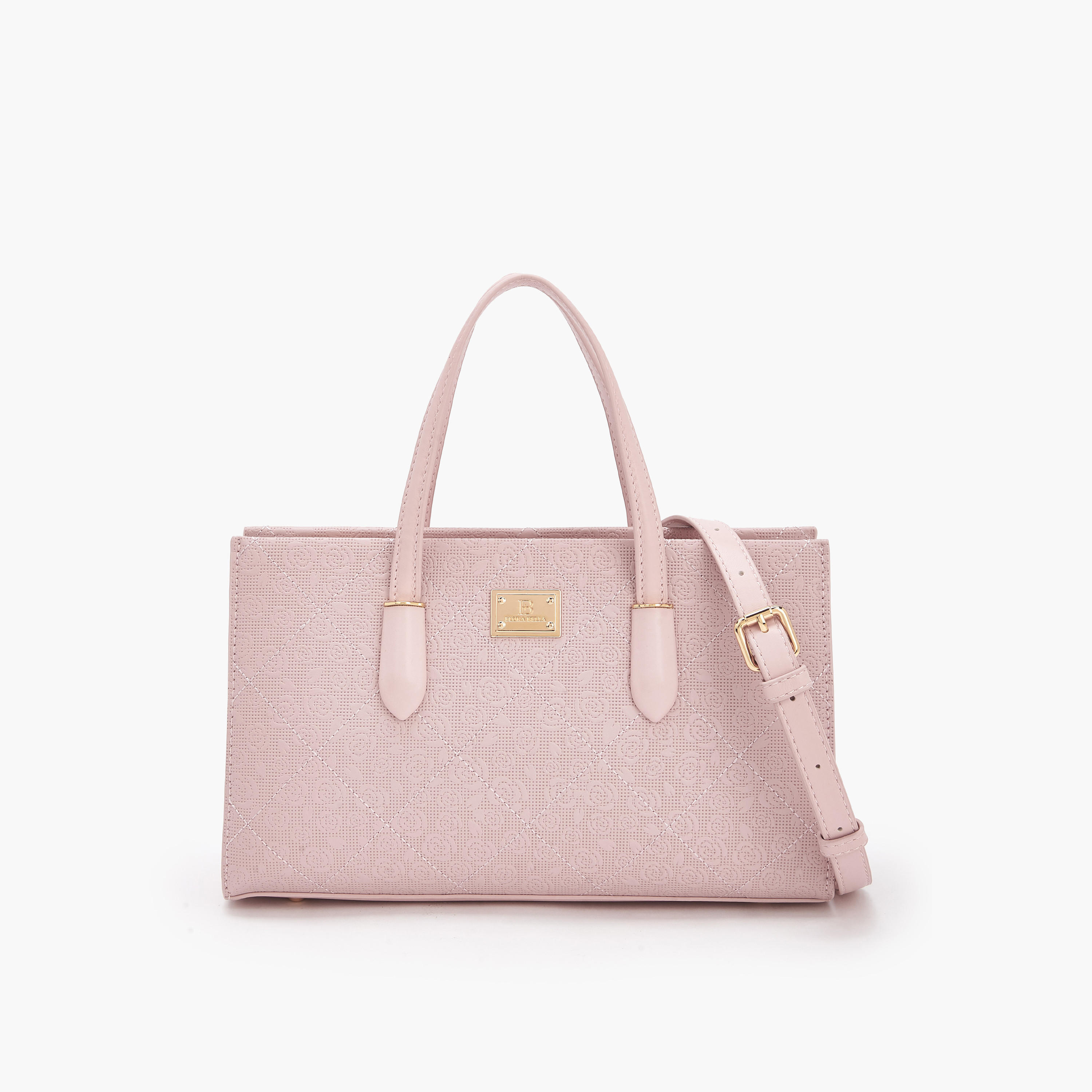 Flora Bella Floral Textured Tote Bag with Detachable Strap-women-bagsandwallets-handbags-image-1