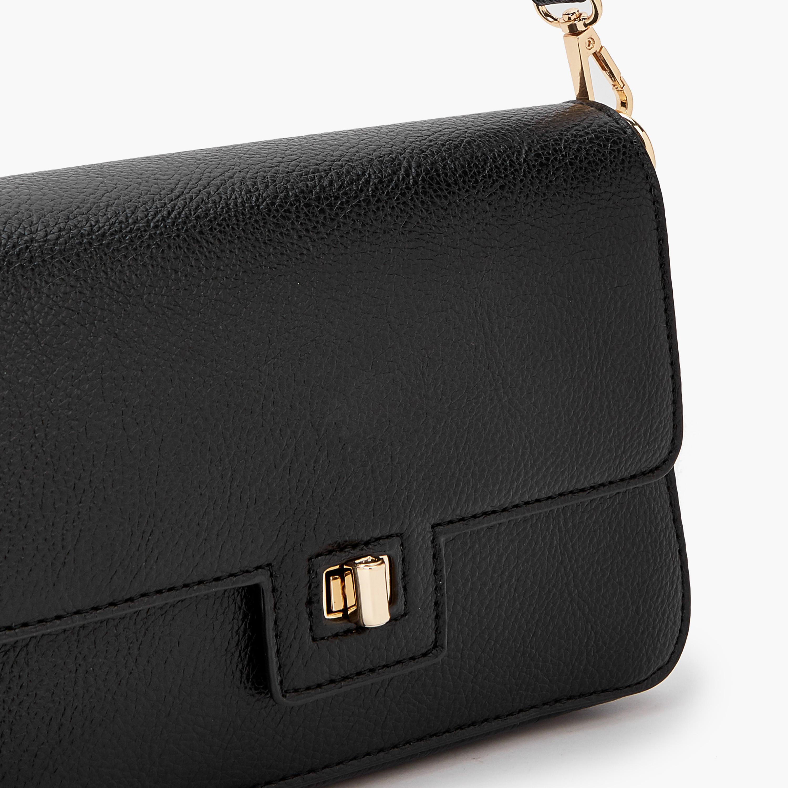 شنطة كروس بودي سادة بحزام سلسلة قابلة للفصل من فلورا بيلا-women-bagsandwallets-handbags-image-4