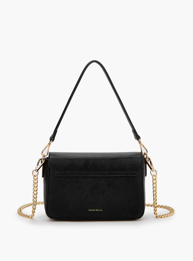 شنطة كروس بودي سادة بحزام سلسلة قابلة للفصل من فلورا بيلا-women-bagsandwallets-handbags-image-5