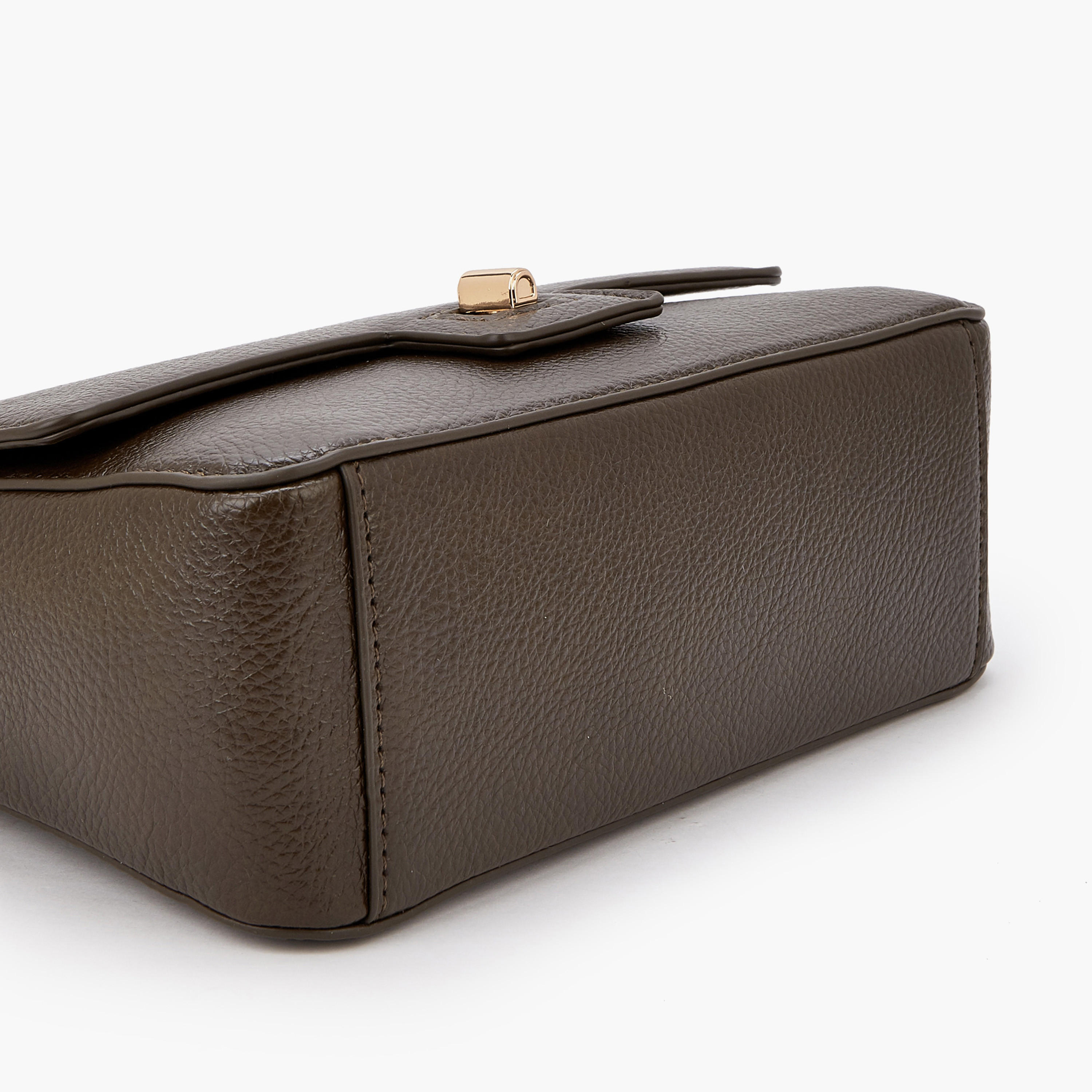 شنطة كروس بودي سادة بحزام سلسلة قابلة للفصل من فلورا بيلا-women-bagsandwallets-handbags-image-6