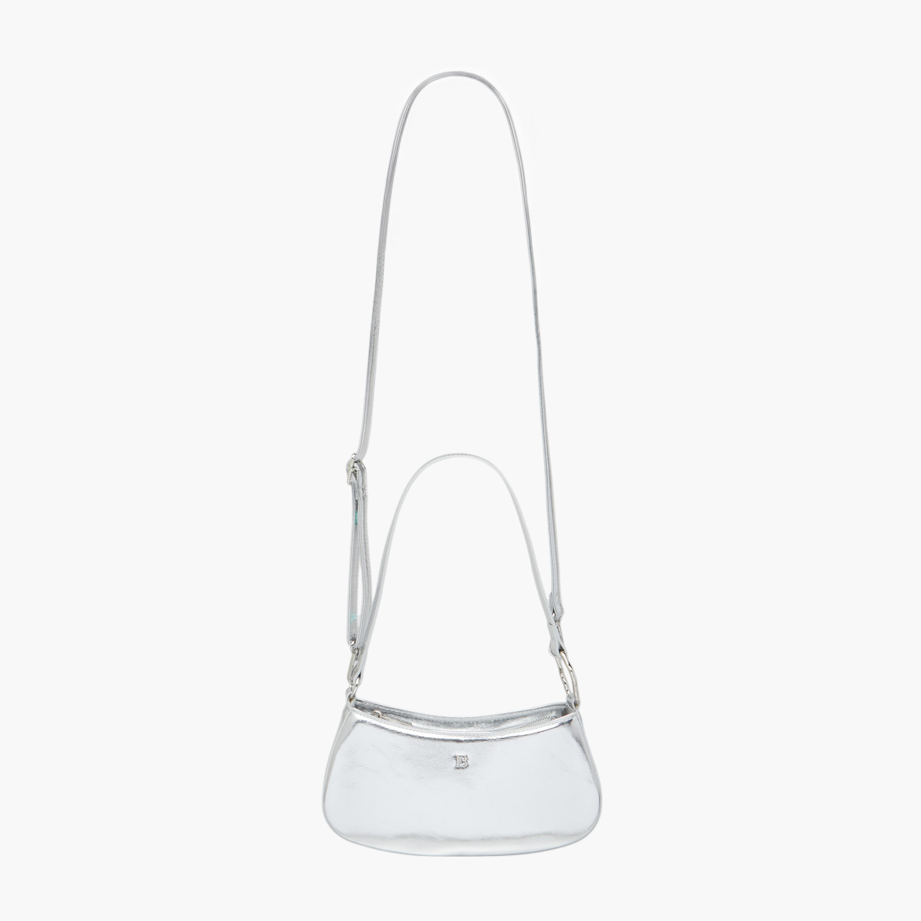 Flora Bella Solid Shoulder Bag with Zip Closure-women-bagsandwallets-handbags-image-2