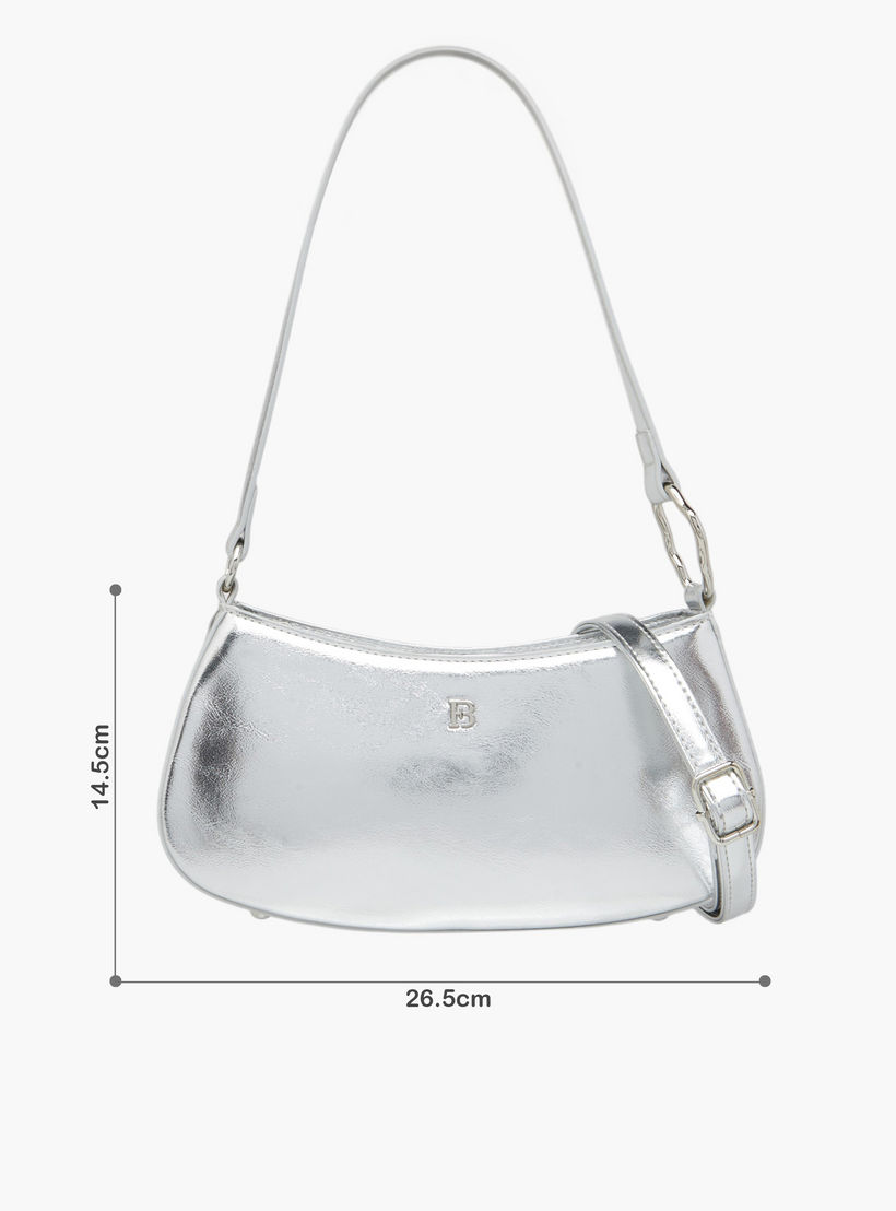 Flora Bella Solid Shoulder Bag with Zip Closure-women-bagsandwallets-handbags-image-8