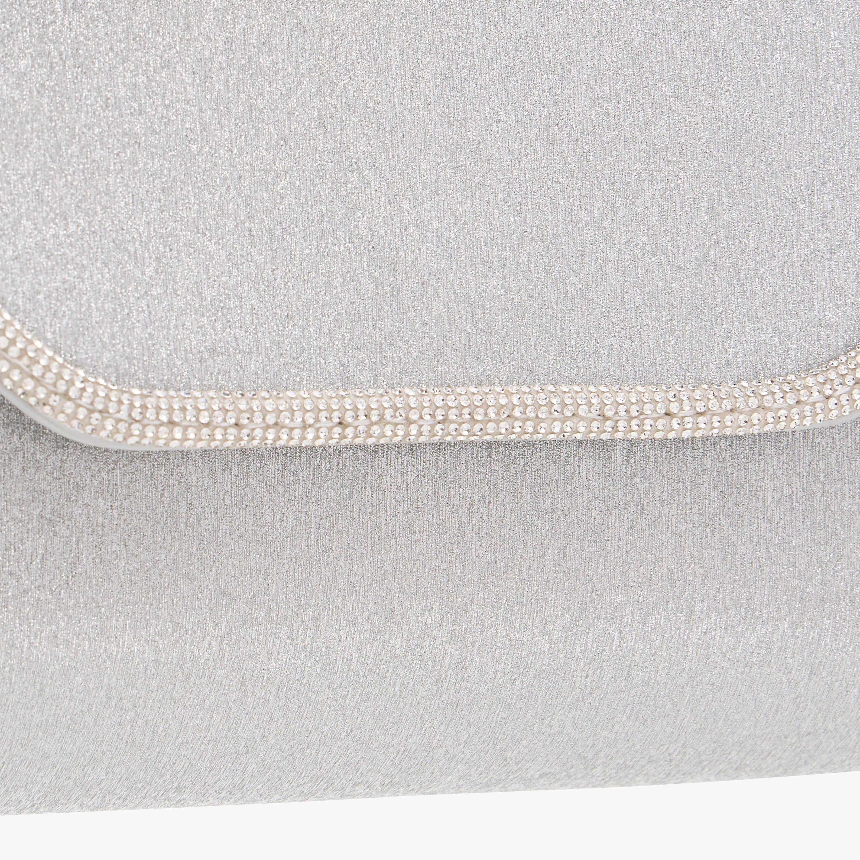 Flora Bella Embellished Crossbody Bag with Detachable Chain Strap and Flap Closure-women-bagsandwallets-handbags-image-4