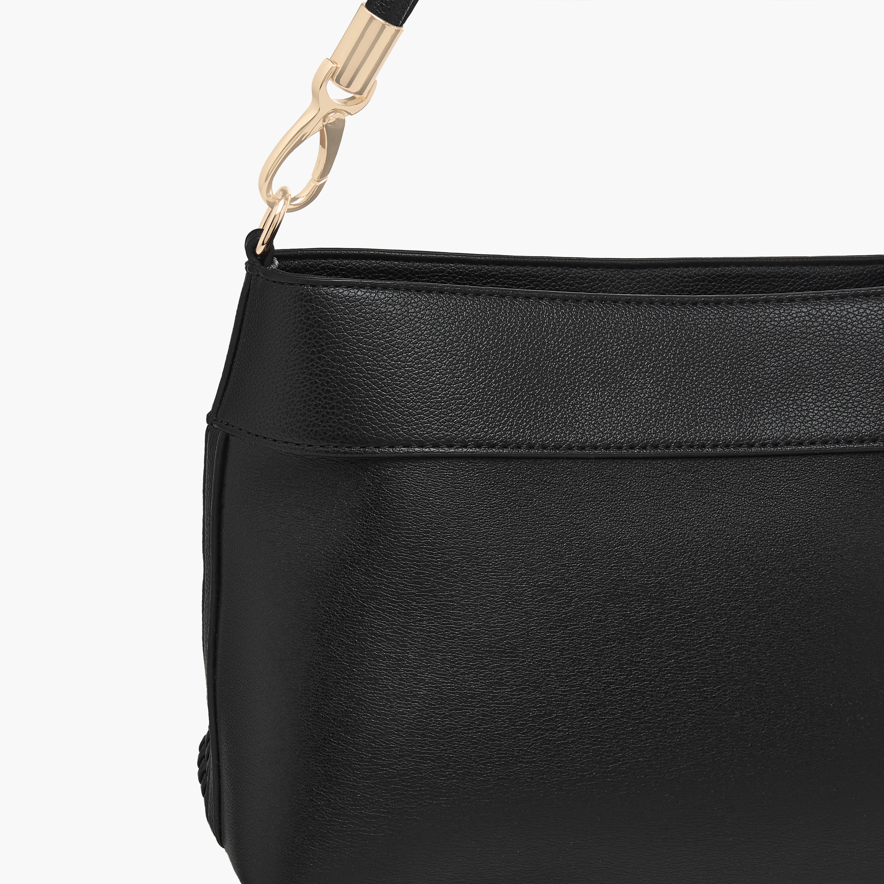 Flora Bella Textured Shoulder Bag with Zip Closure and Adjustable Strap-women-bagsandwallets-handbags-image-5