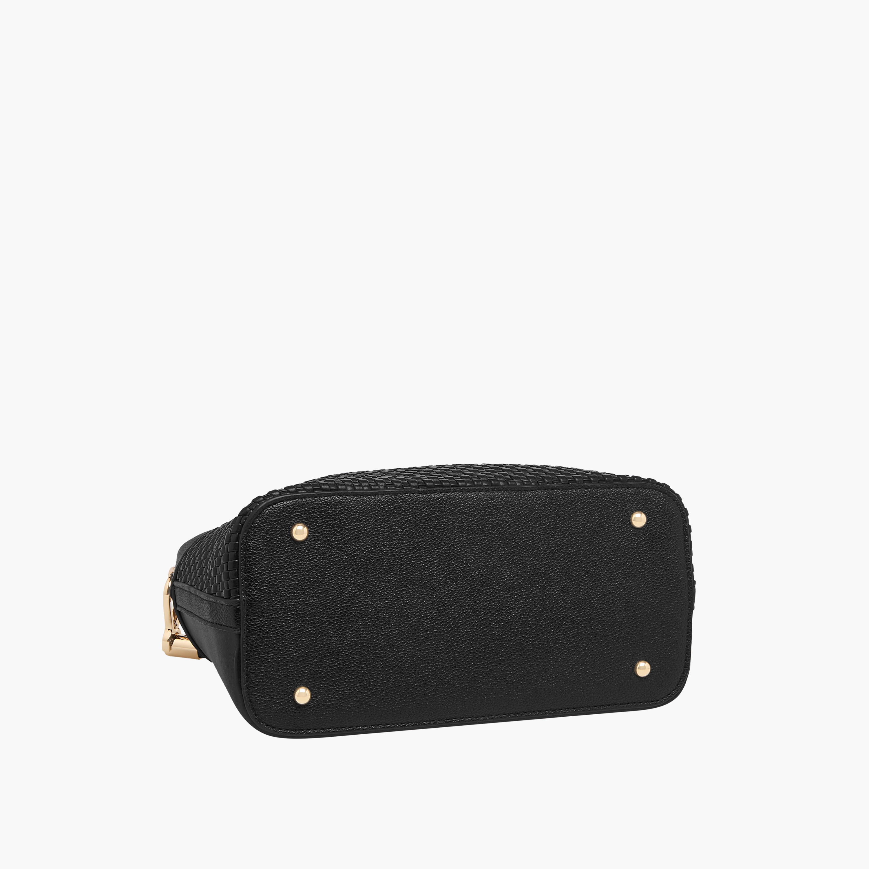 Flora Bella Textured Shoulder Bag with Zip Closure and Adjustable Strap-women-bagsandwallets-handbags-image-6